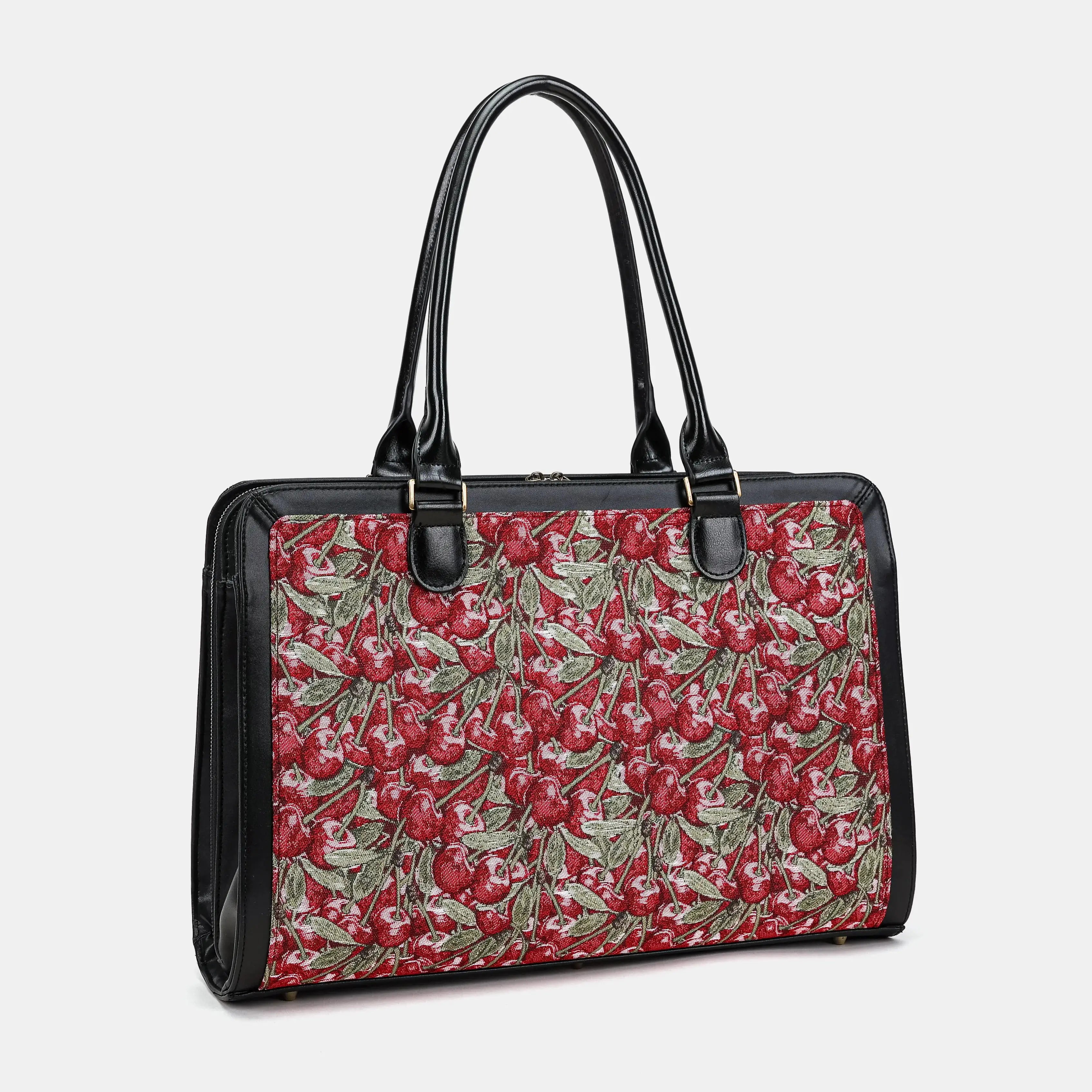 Cherry Cascade Business Tote Carpetbag of America main