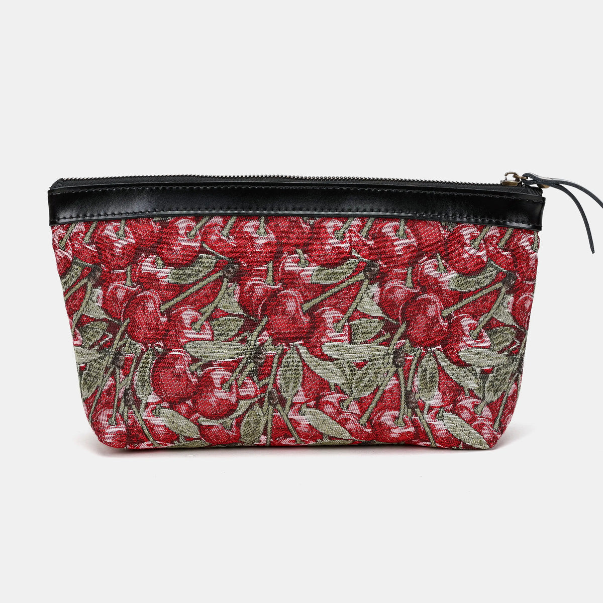 Cherry Cascade Carpet Makeup Bag Carpetbag of America back