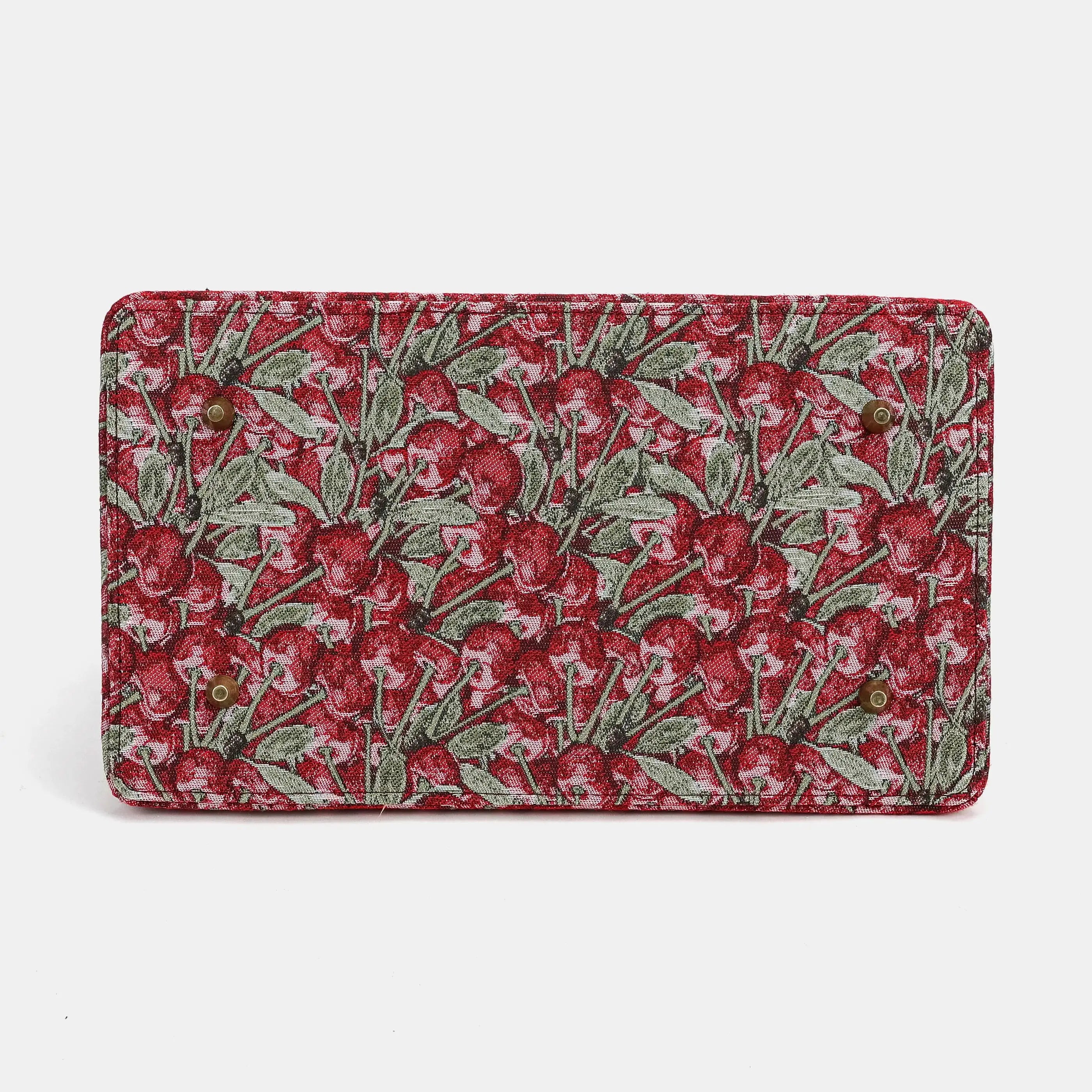 Cherry Cascade Celine Carpet Gladstone Bag of America bottom
