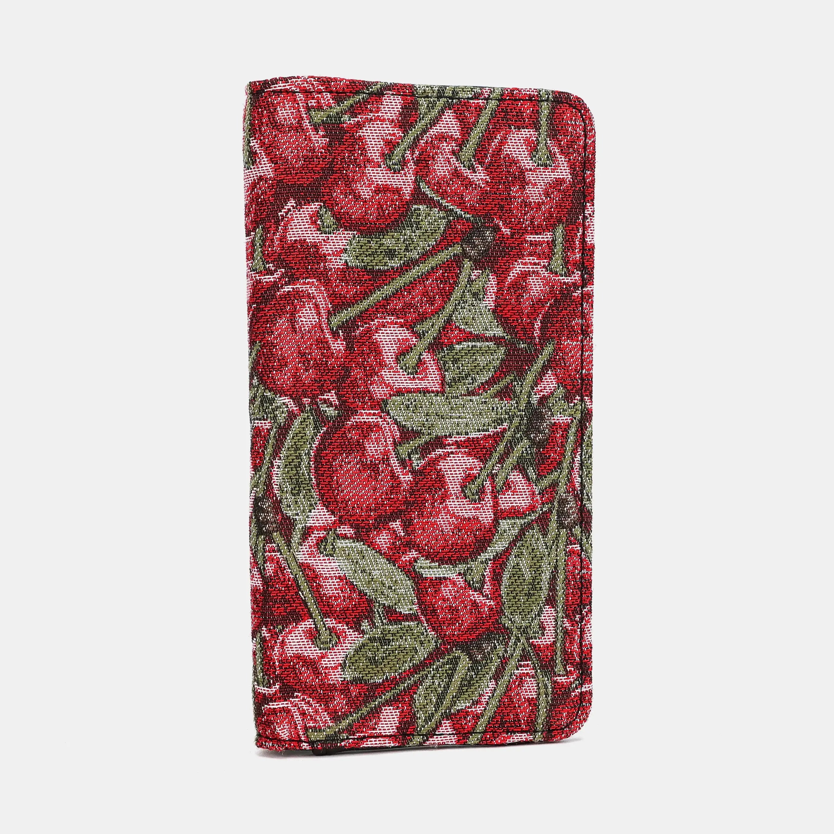 Cherry Cascade Checkbook Cover of America side