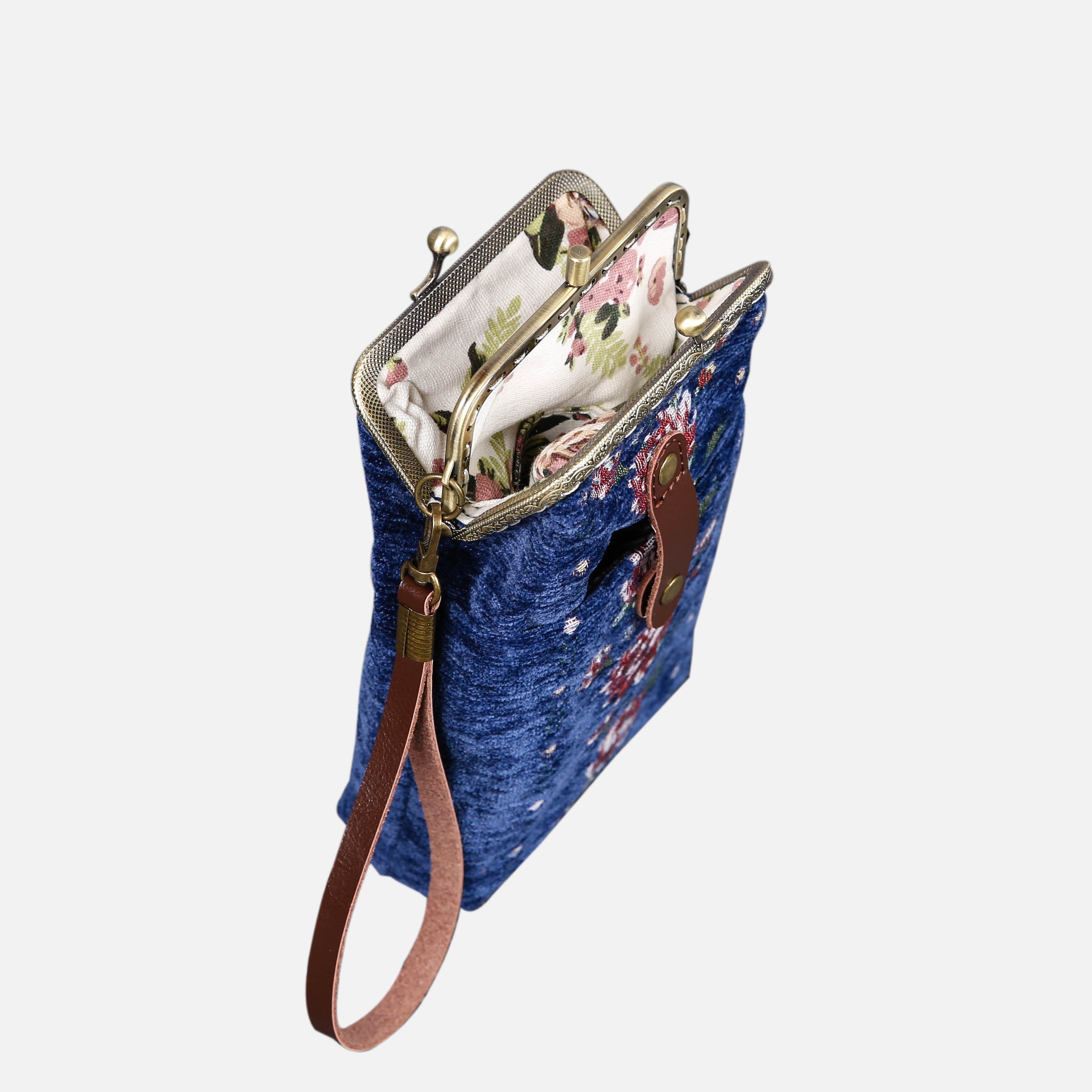 Climbing Rose Blue Series Carpet Phone Case Carpetbag of America Rose Trail standing