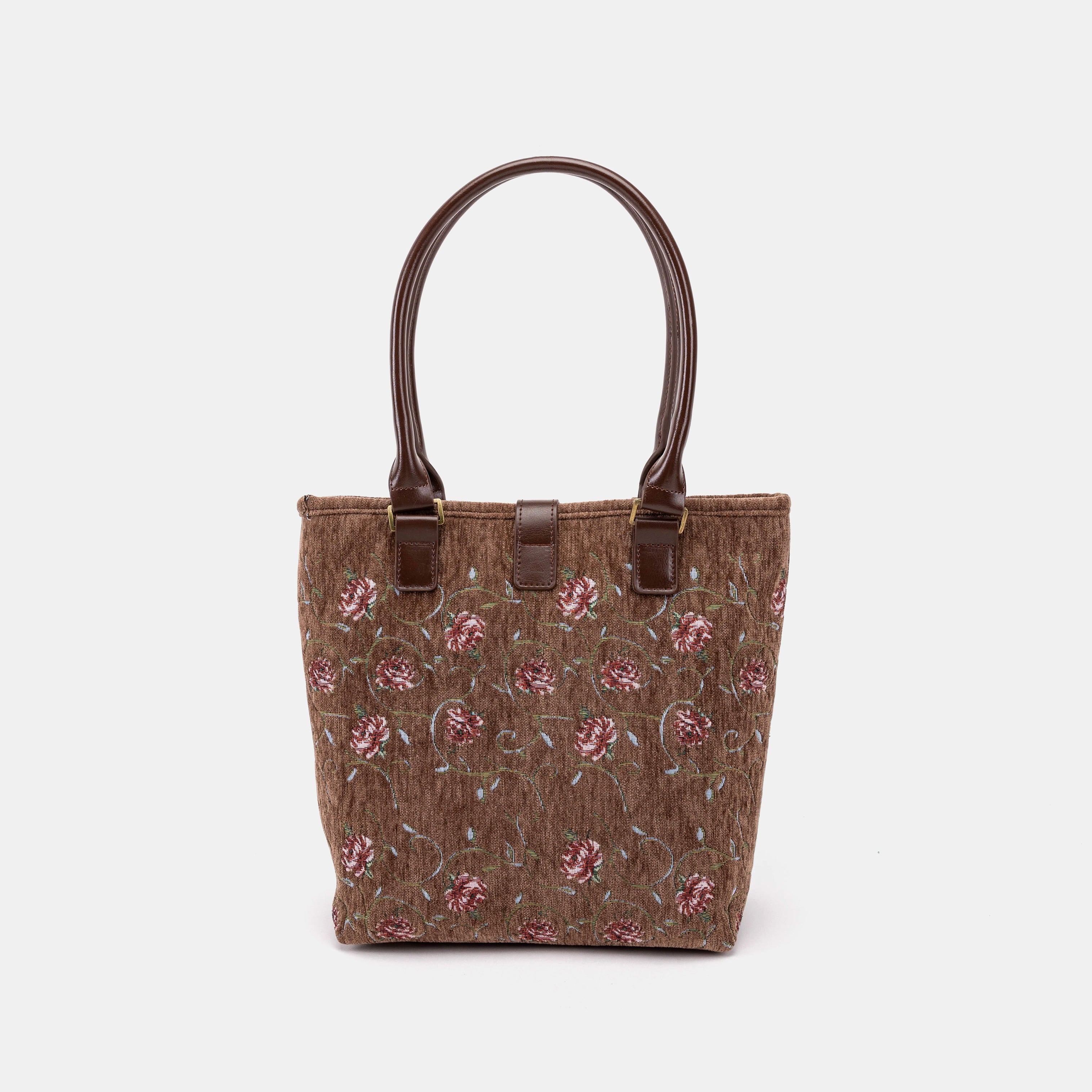 Climbing Rose Coffee Everyday Tote Bag of America back