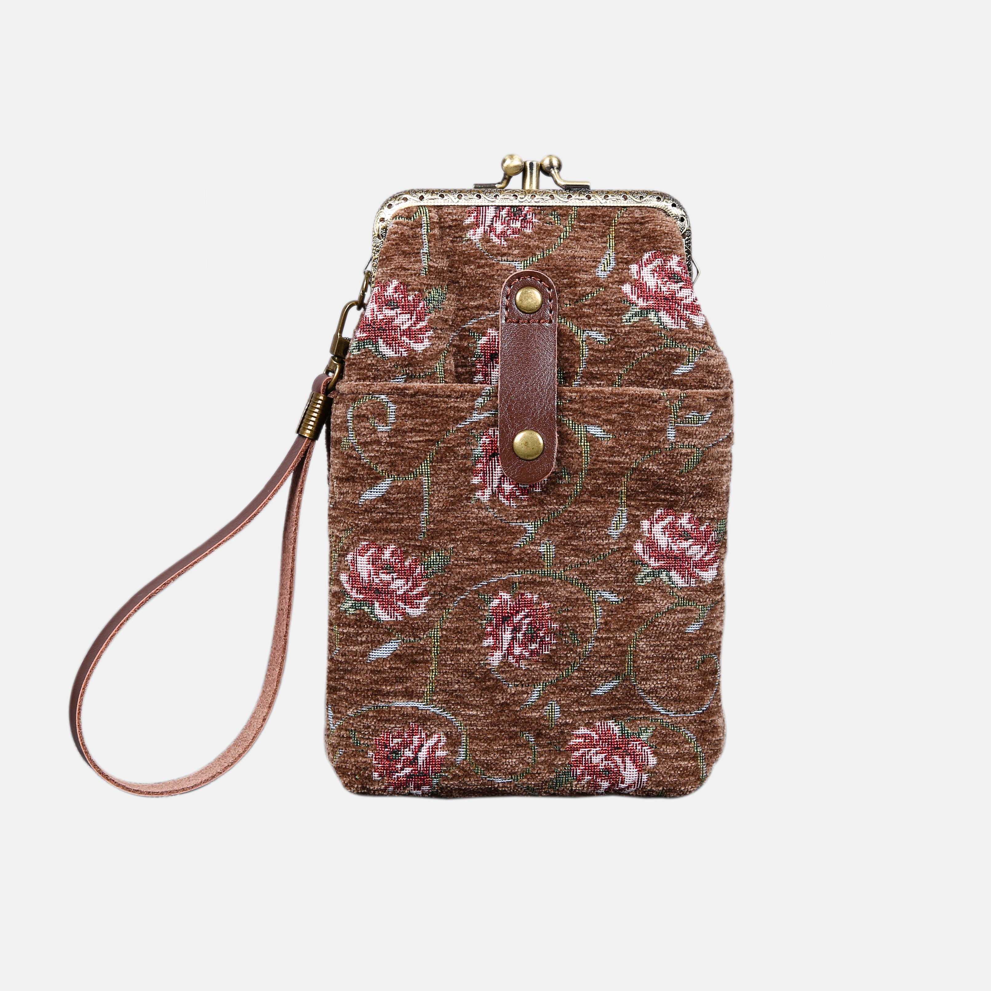 Climbing Rose Coffee Series Carpet Phone Case Carpetbag of America Climbing Rose front