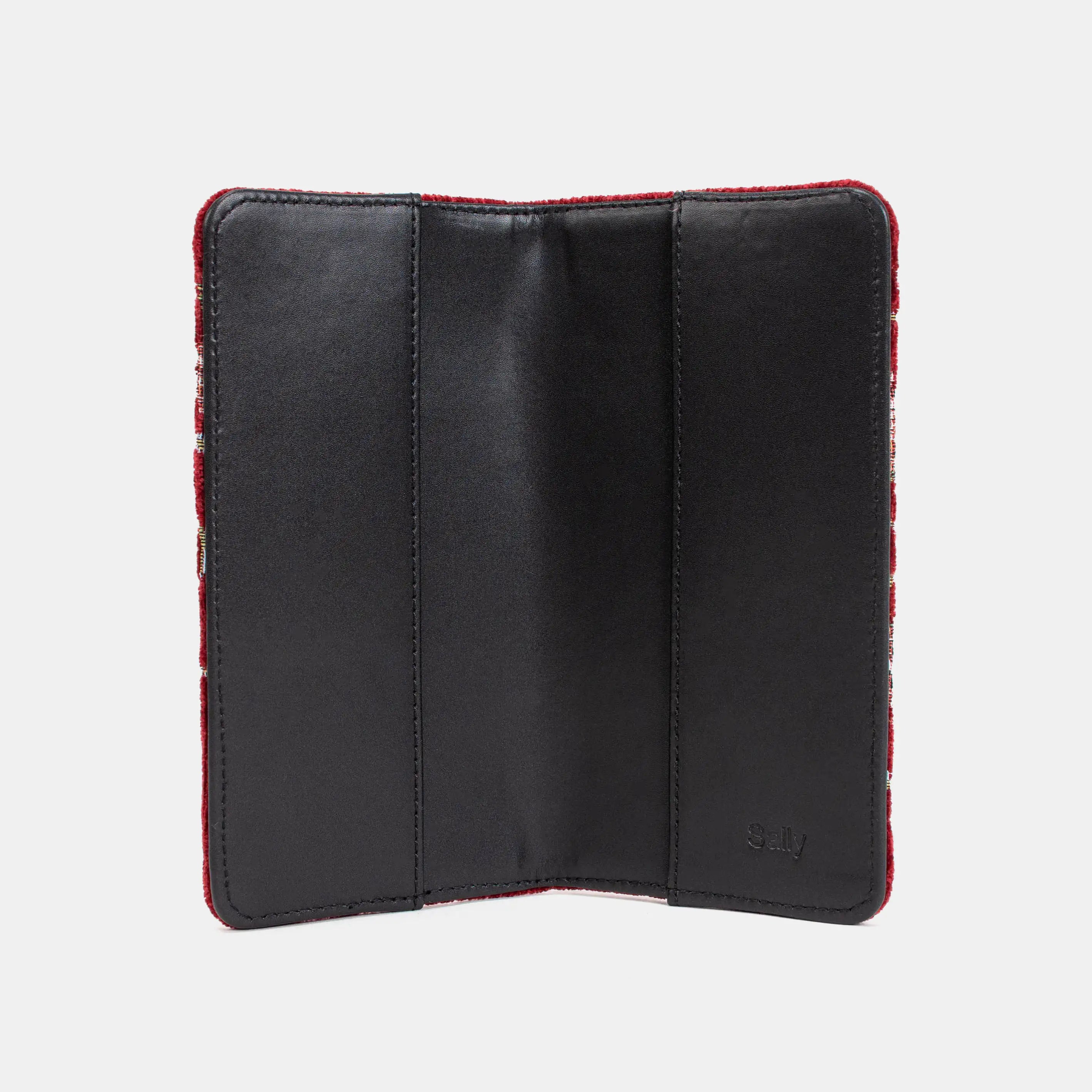Climbing Rose Red Checkbook Cover of America inside