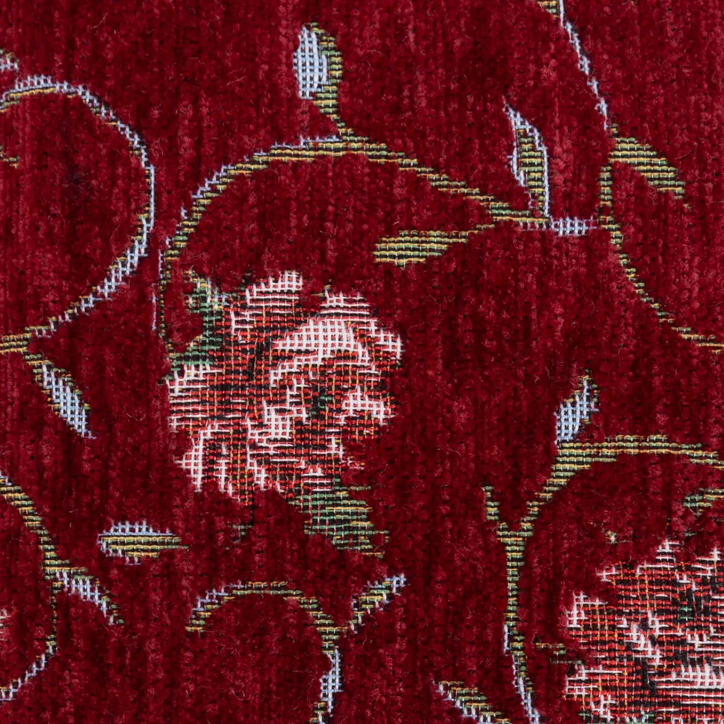 Climbing Rose Red Checkbook Cover of America detail