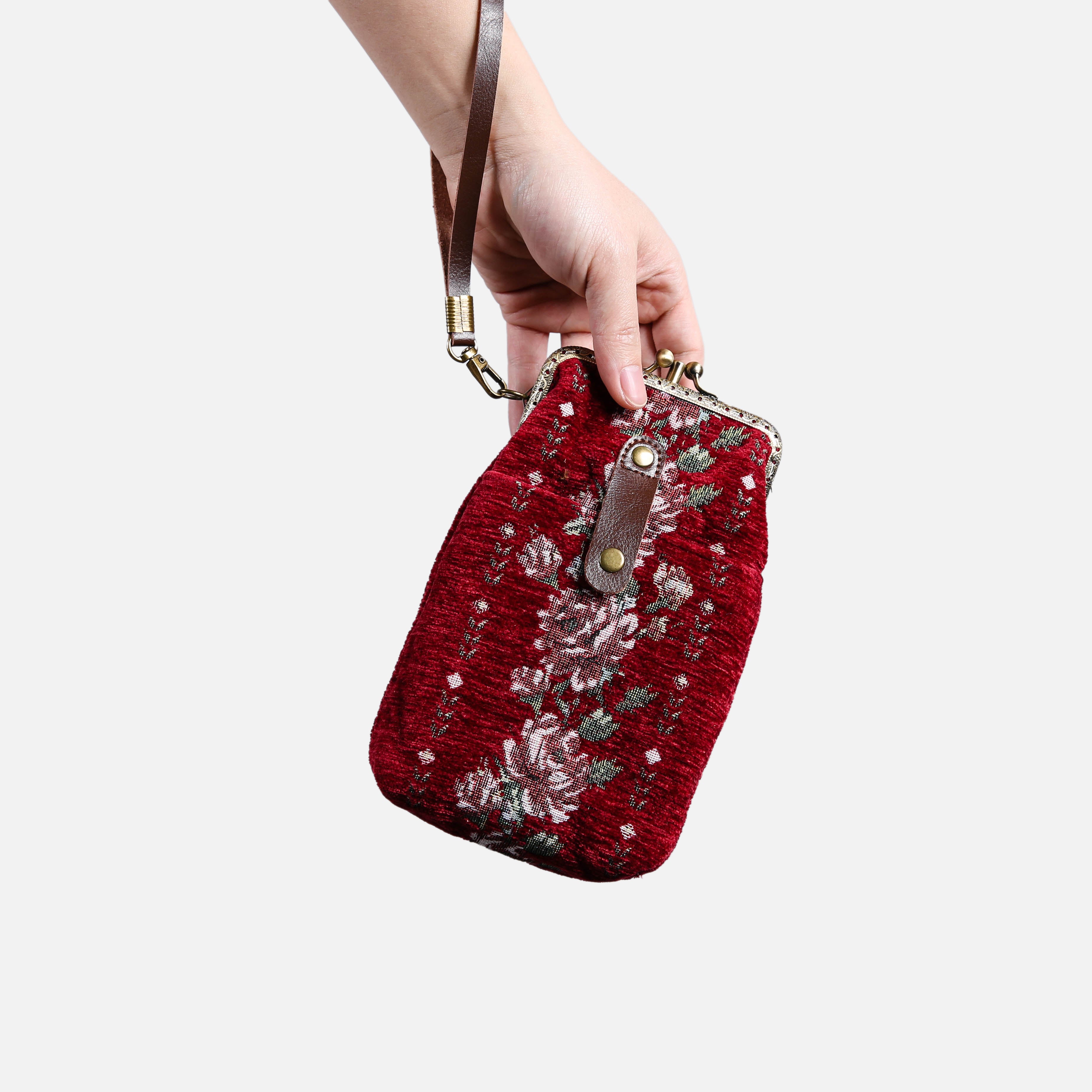 Climbing Rose Red Series Carpet Phone Case Carpetbag of America Rose Trail