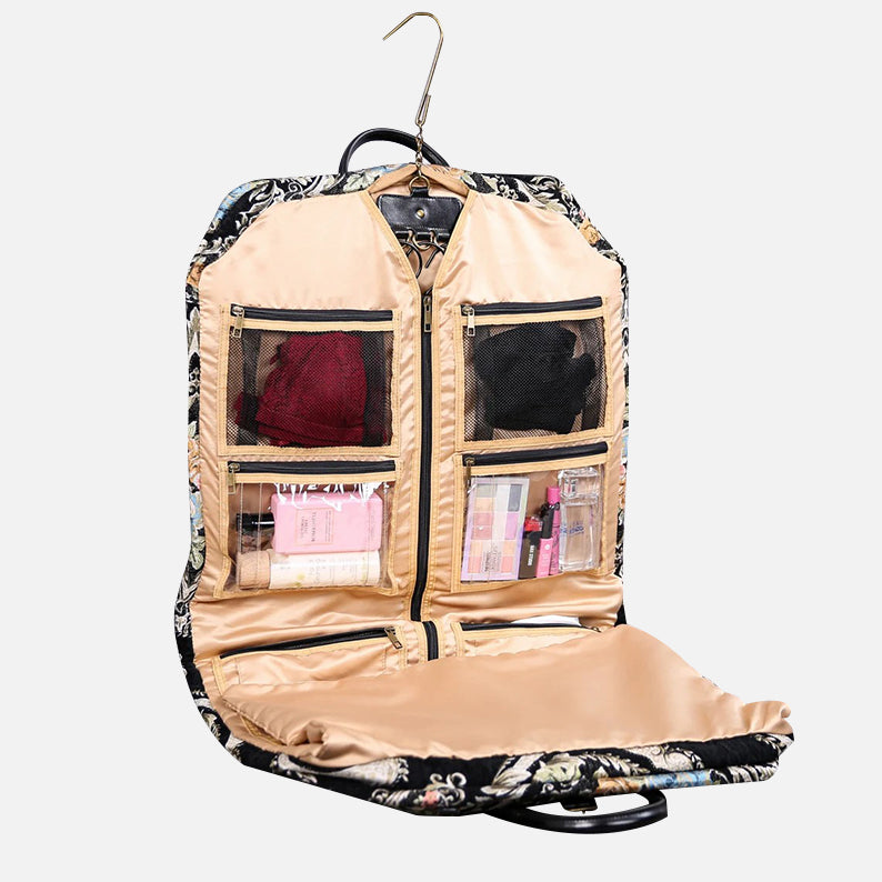 Eternal Elegance Black Carpet Garment Bag carpet bag of America in use