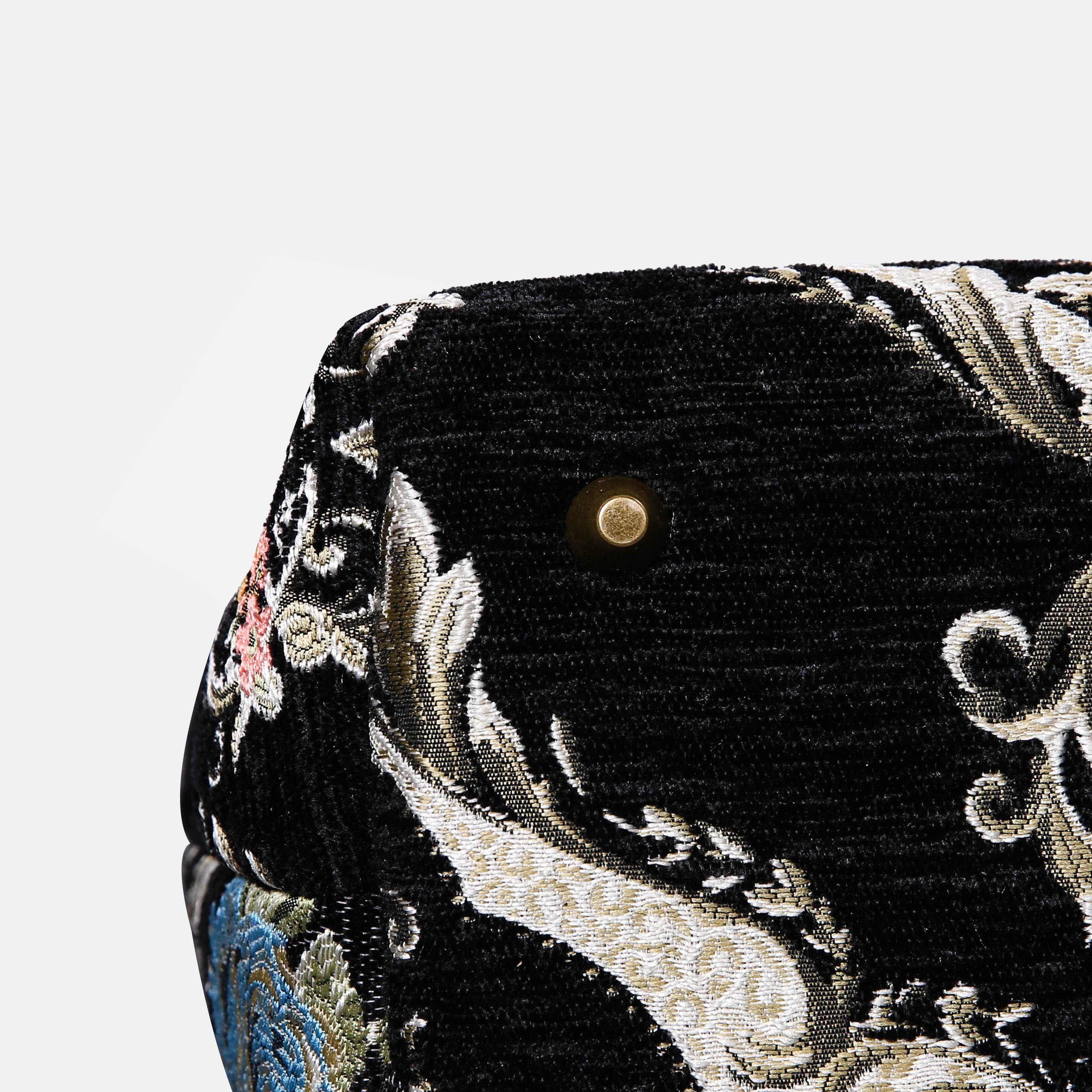 Eternal Elegance Carpet Handbag Purse carpet bag MCW Handmade of America bottom