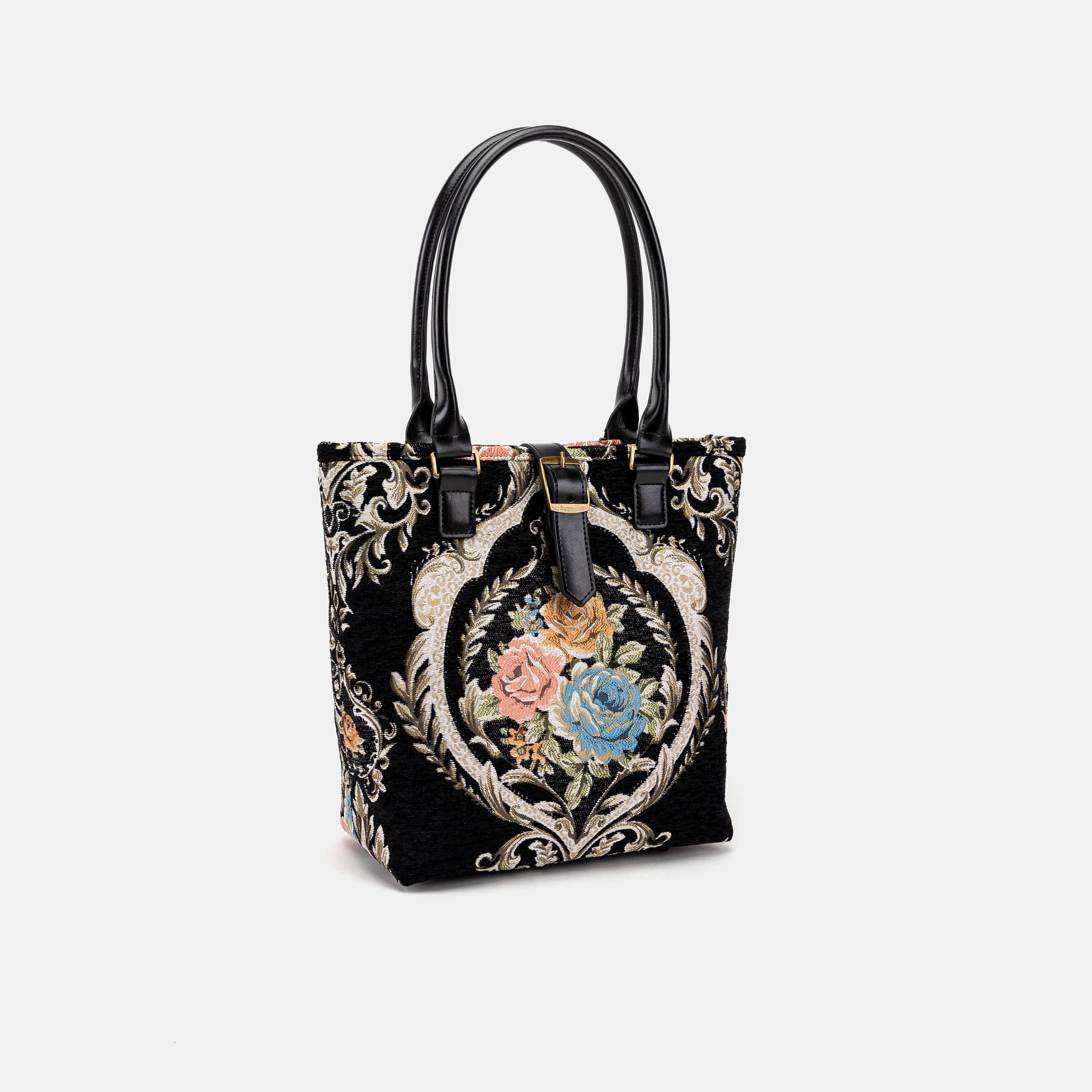 Eternal Elegance Black Everyday Tote Bag of America front