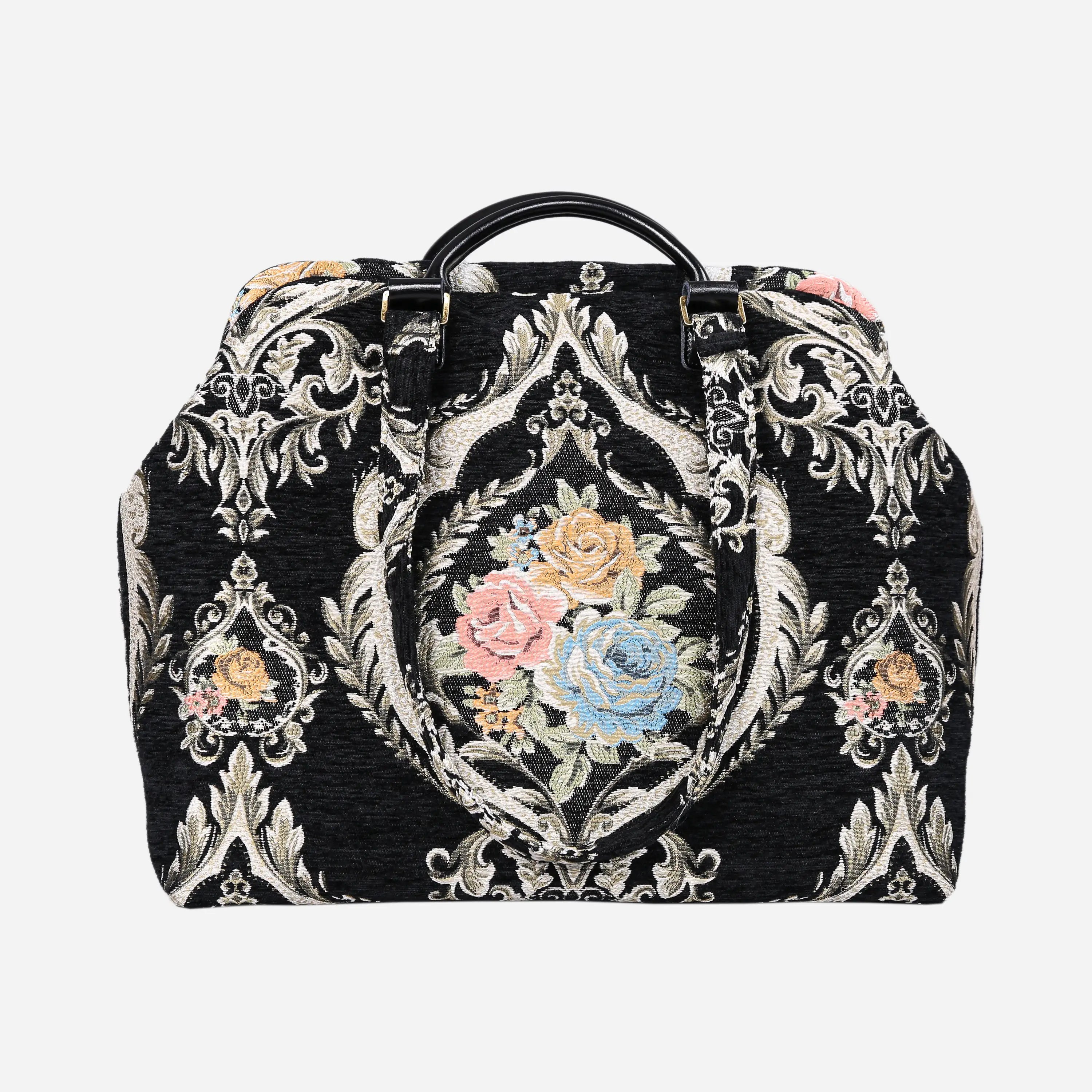 Eternal Elegance Black Knitting Project Bag of America main