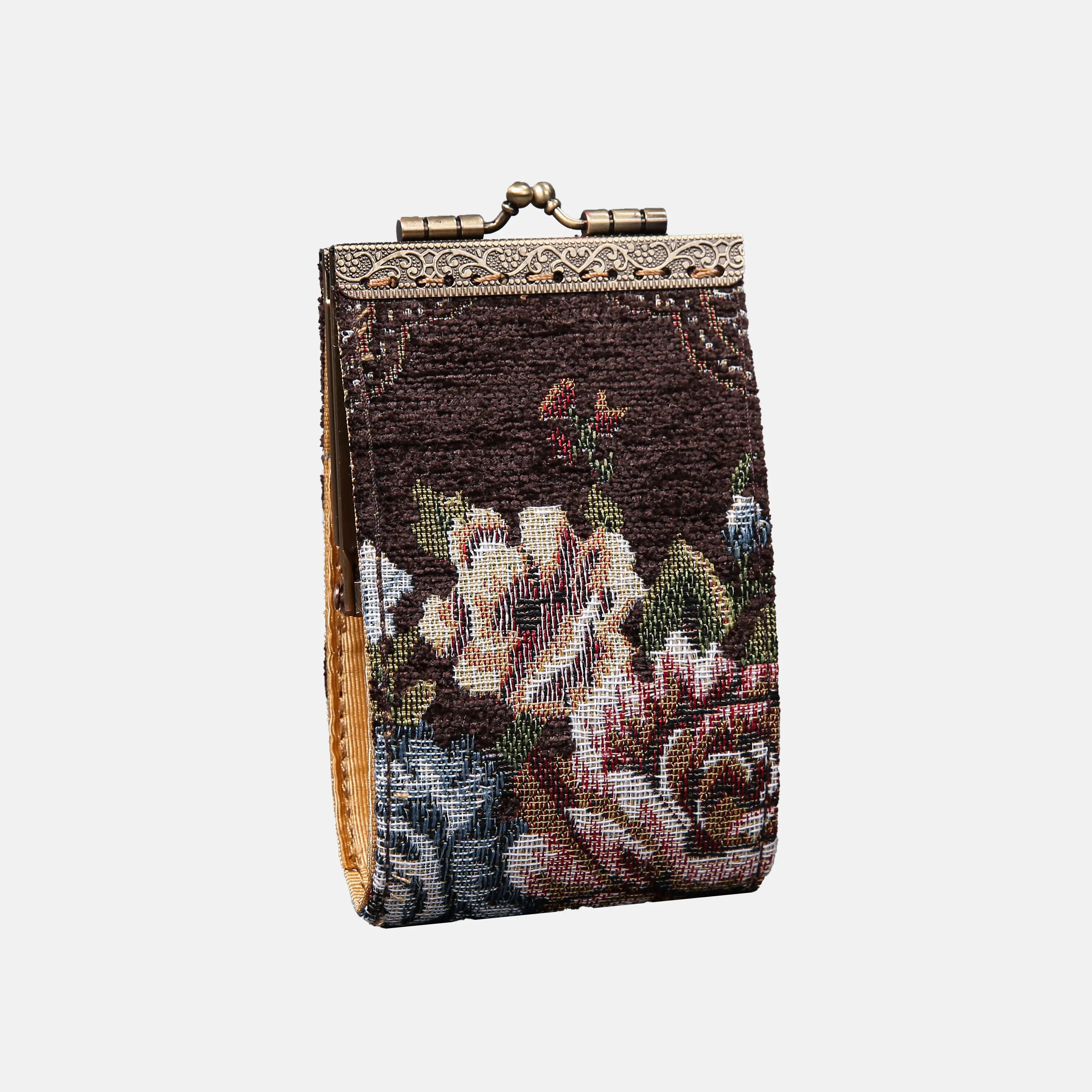 Floral Coffee Card Wallet of America 11 slots main
