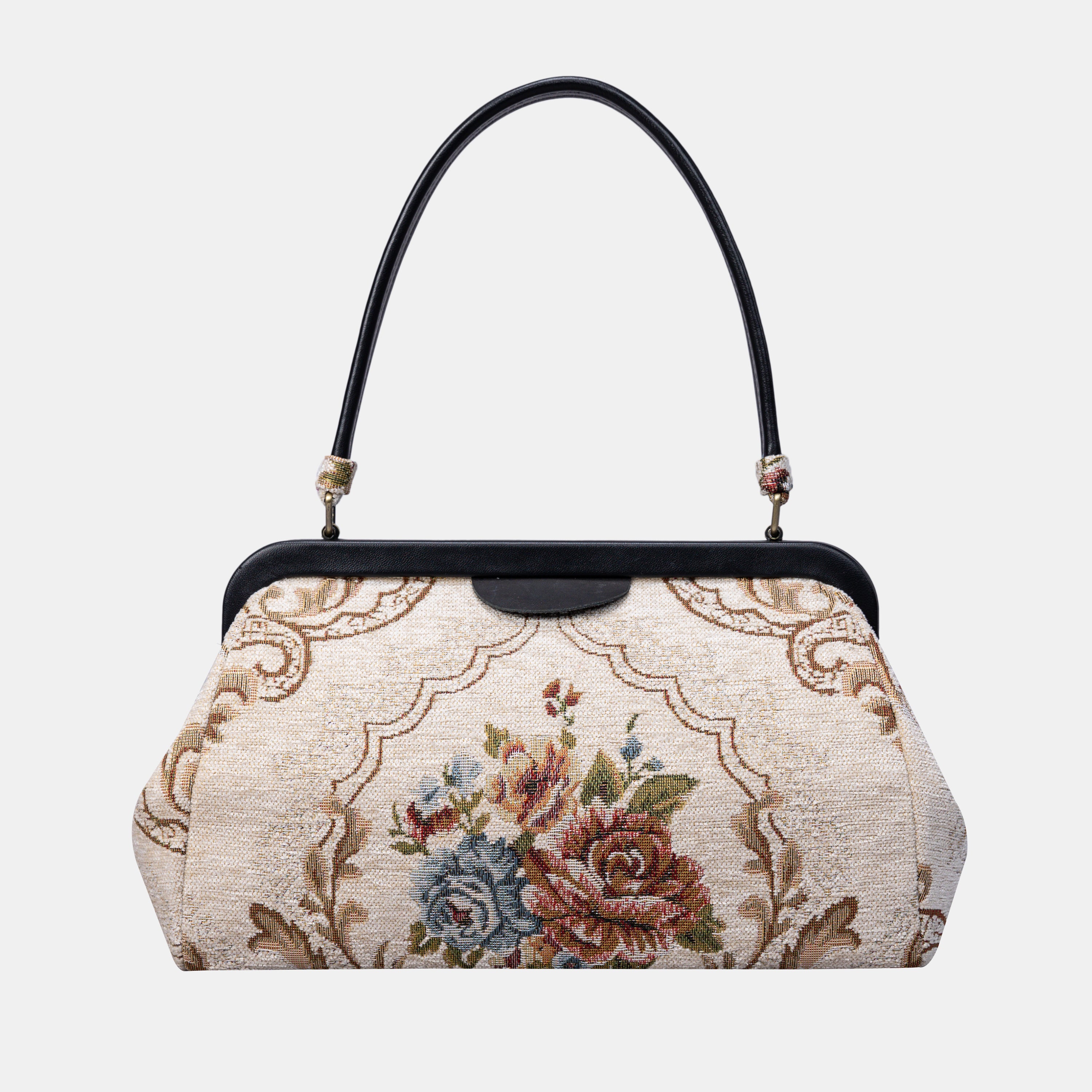 Floral Cream Shoulder Bag of America
main