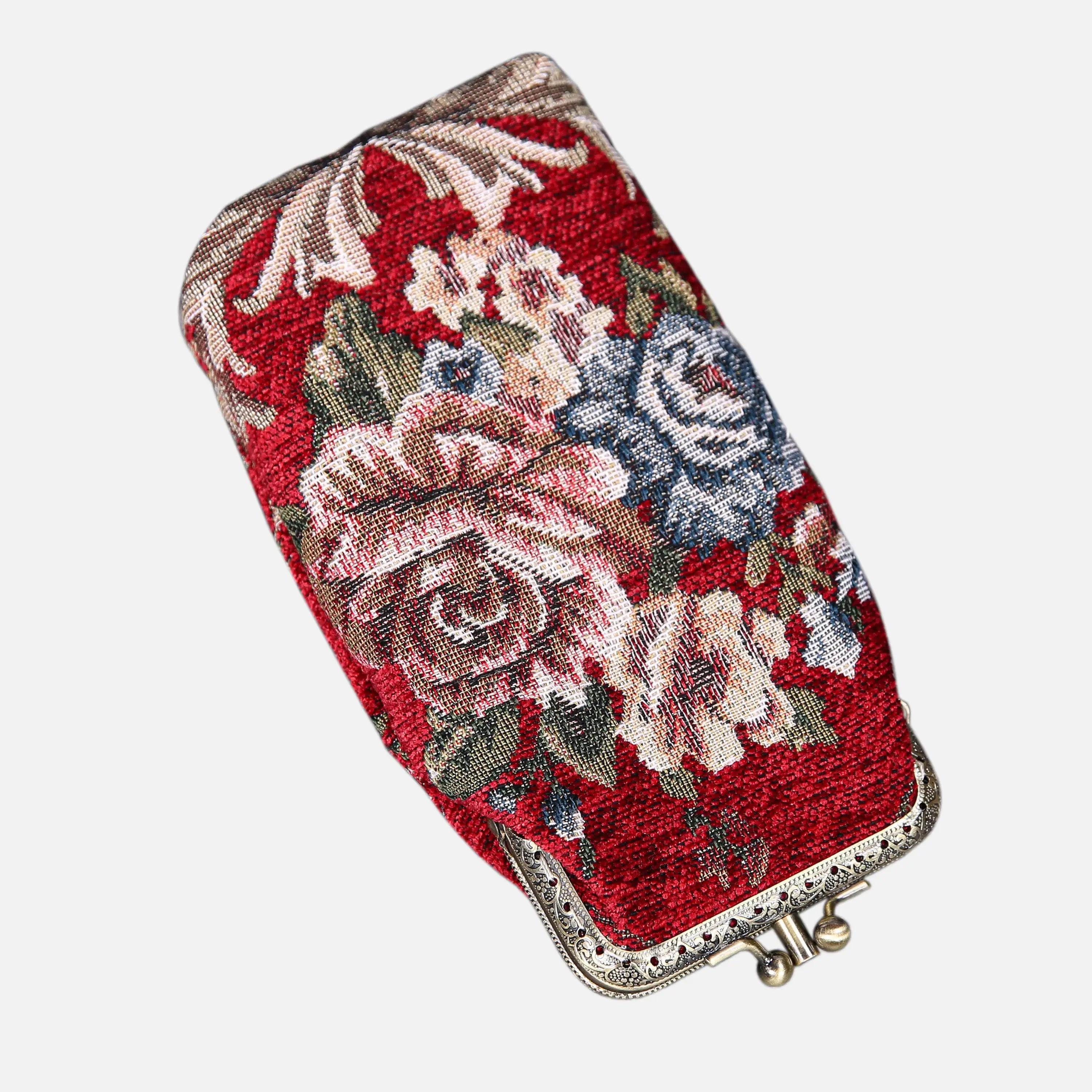 Floral Red Carpet Eyeglasses Case of America main