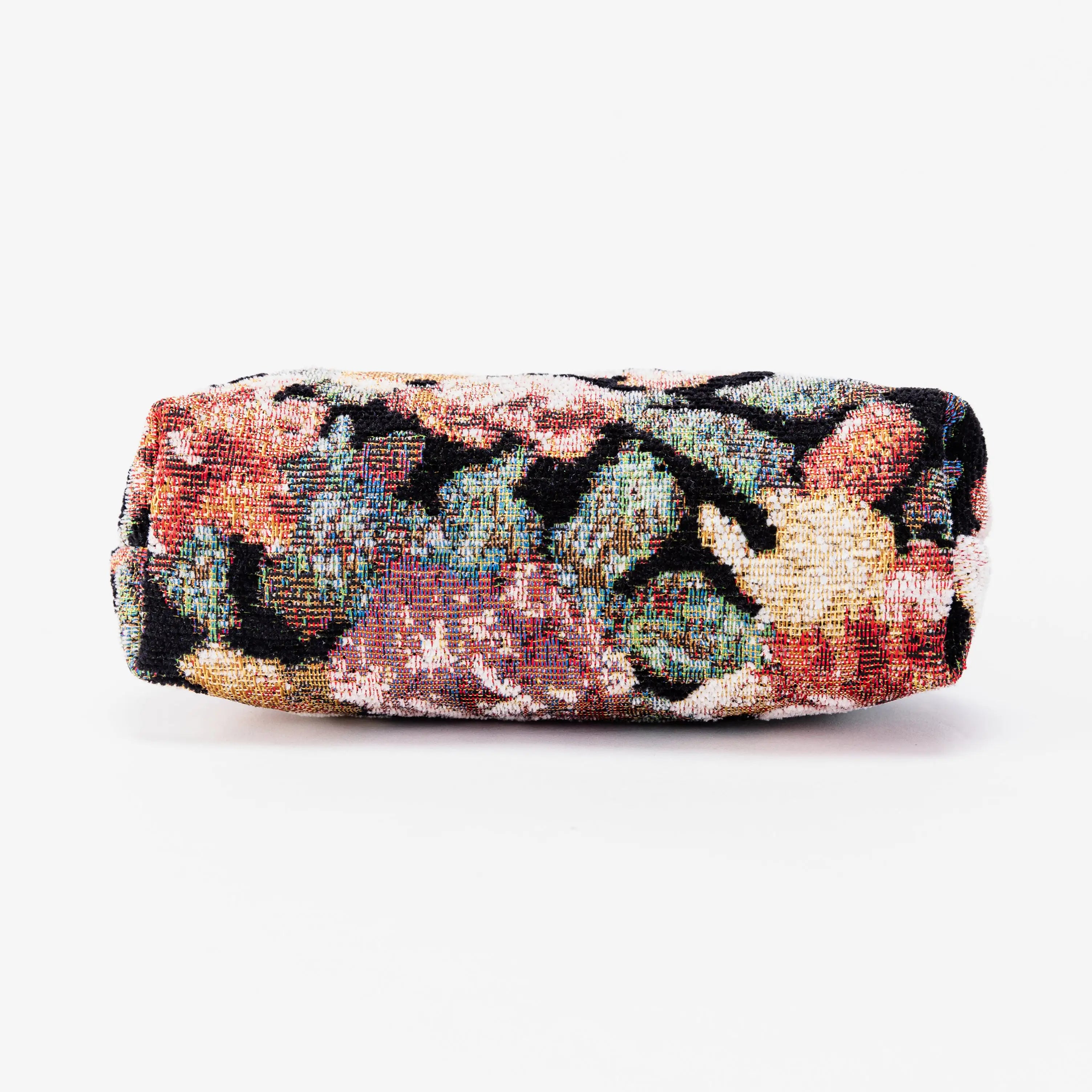 Floral Rose Alma Evening Clutch Carpet Bag bottom