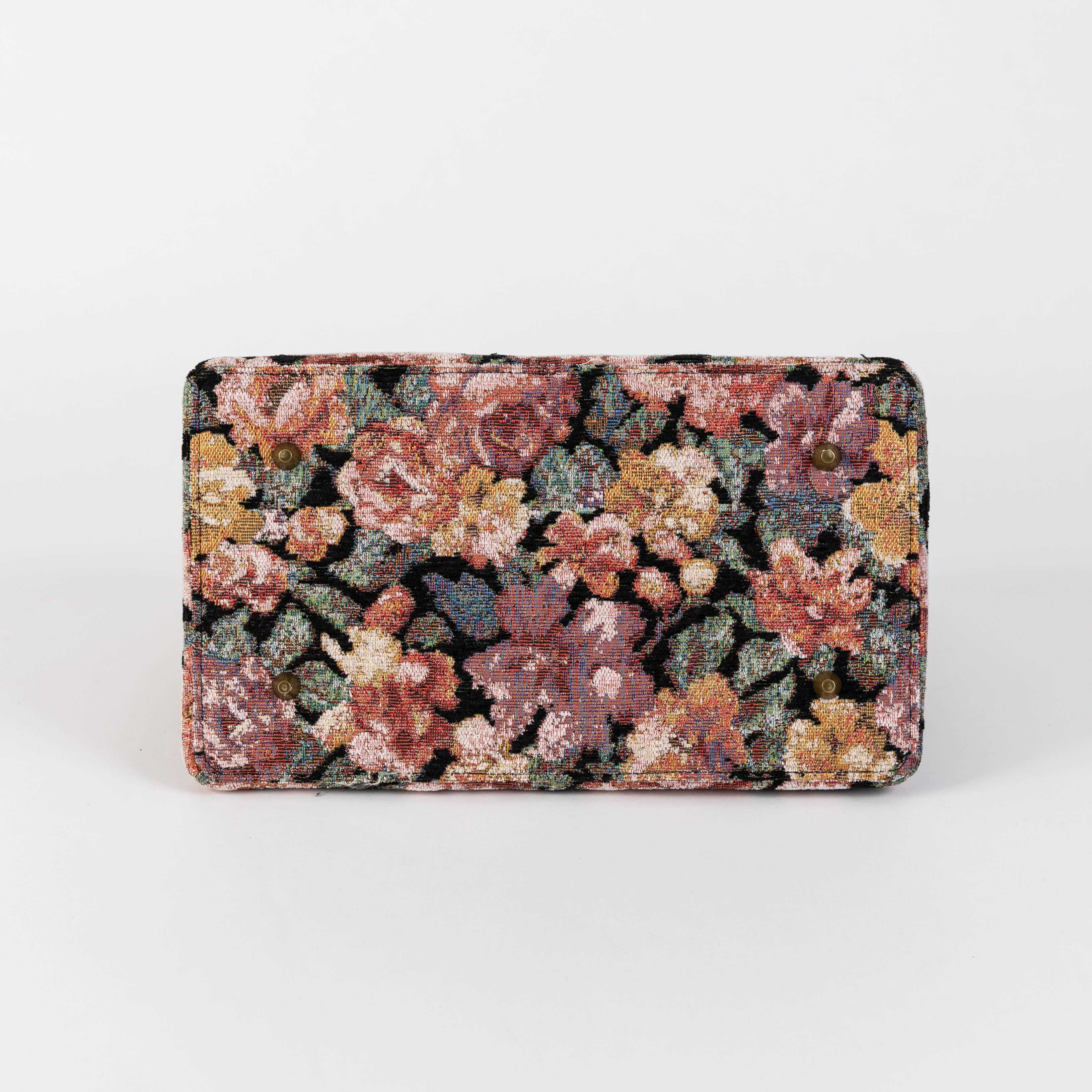 Floral Rose Celine Carpet Gladstone Bag of America bottom