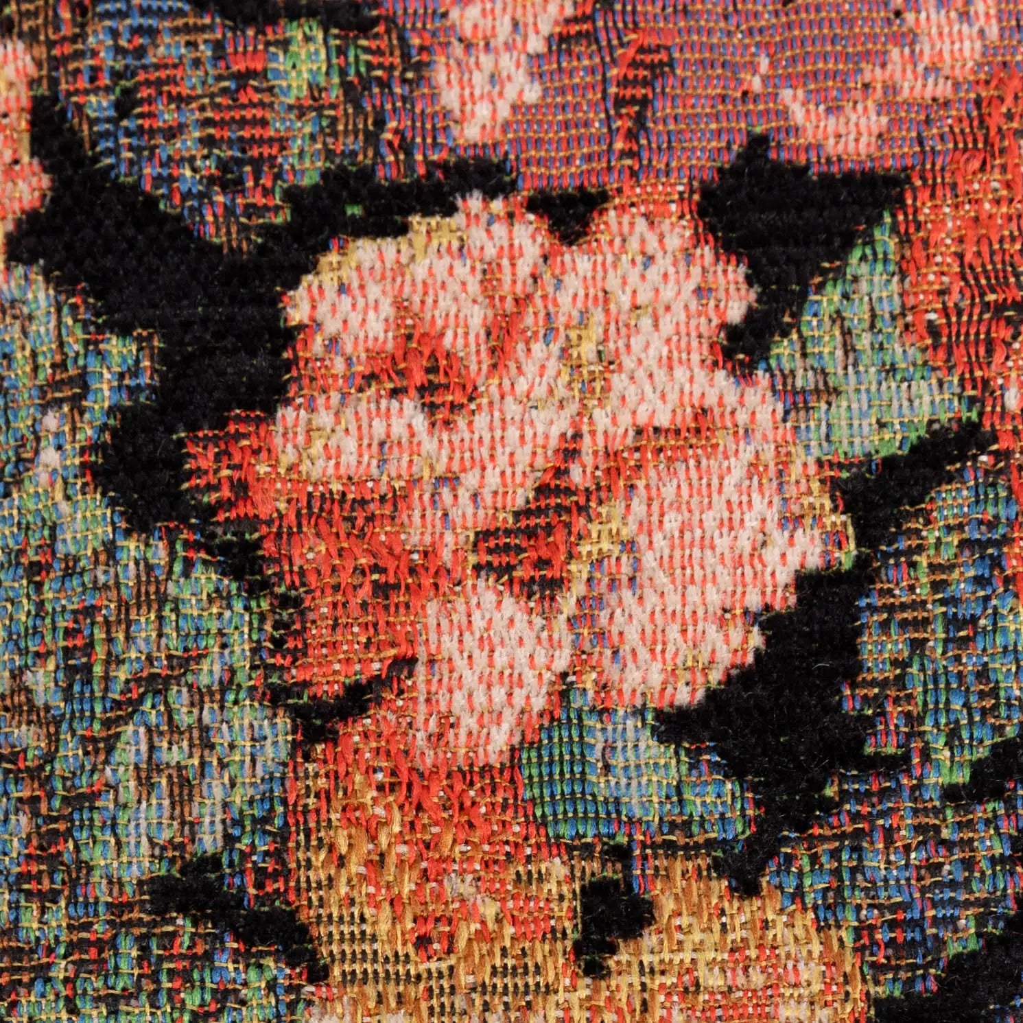 Floral Rose Checkbook Cover of America detail