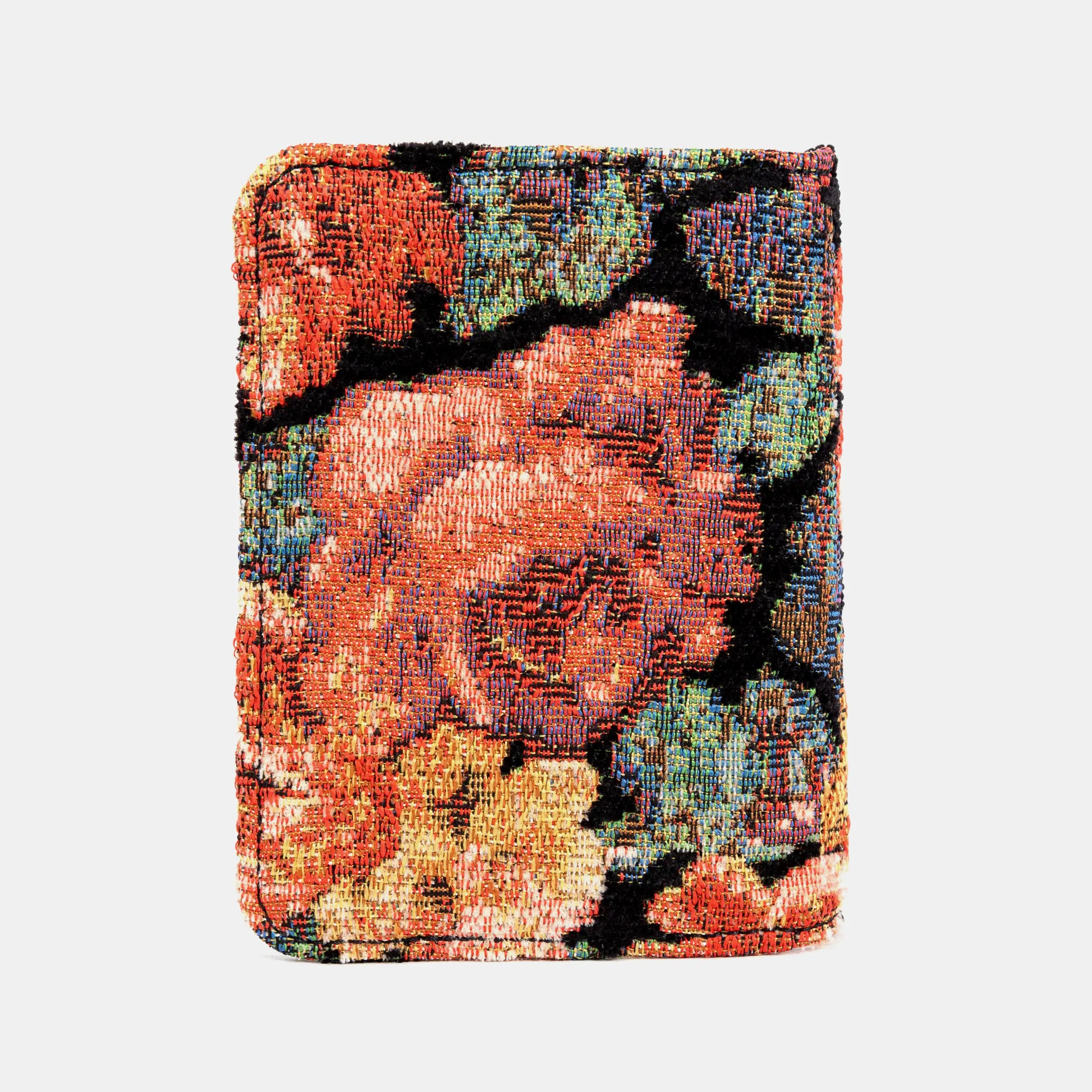 Floral Rose Passport Cover of America back