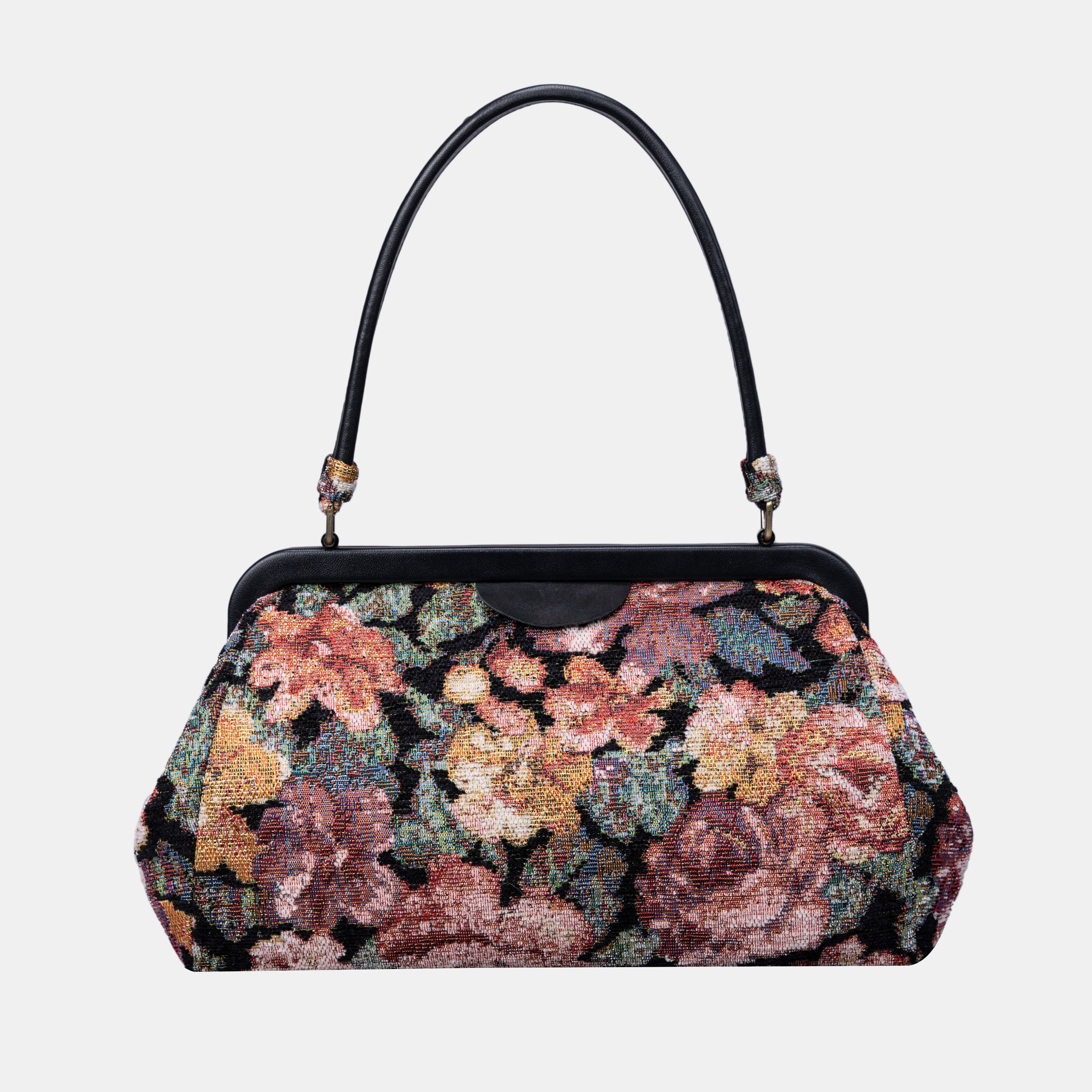 Floral Rose Shoulder Bag of America back