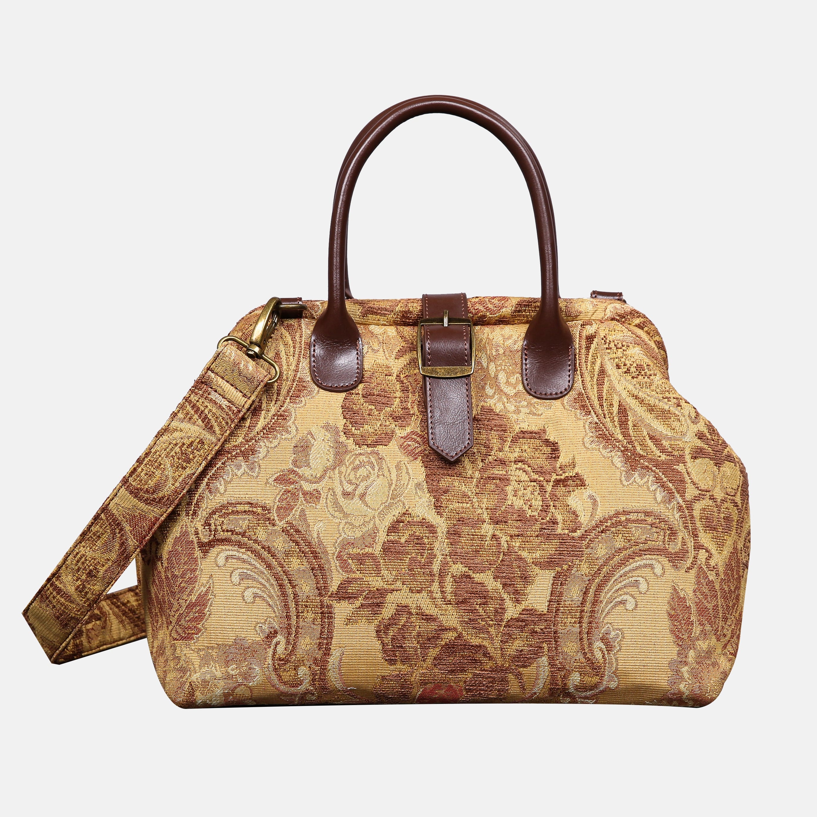 Floral Vintage Carpet Handbag Purse carpet bag MCW Handmade of America main