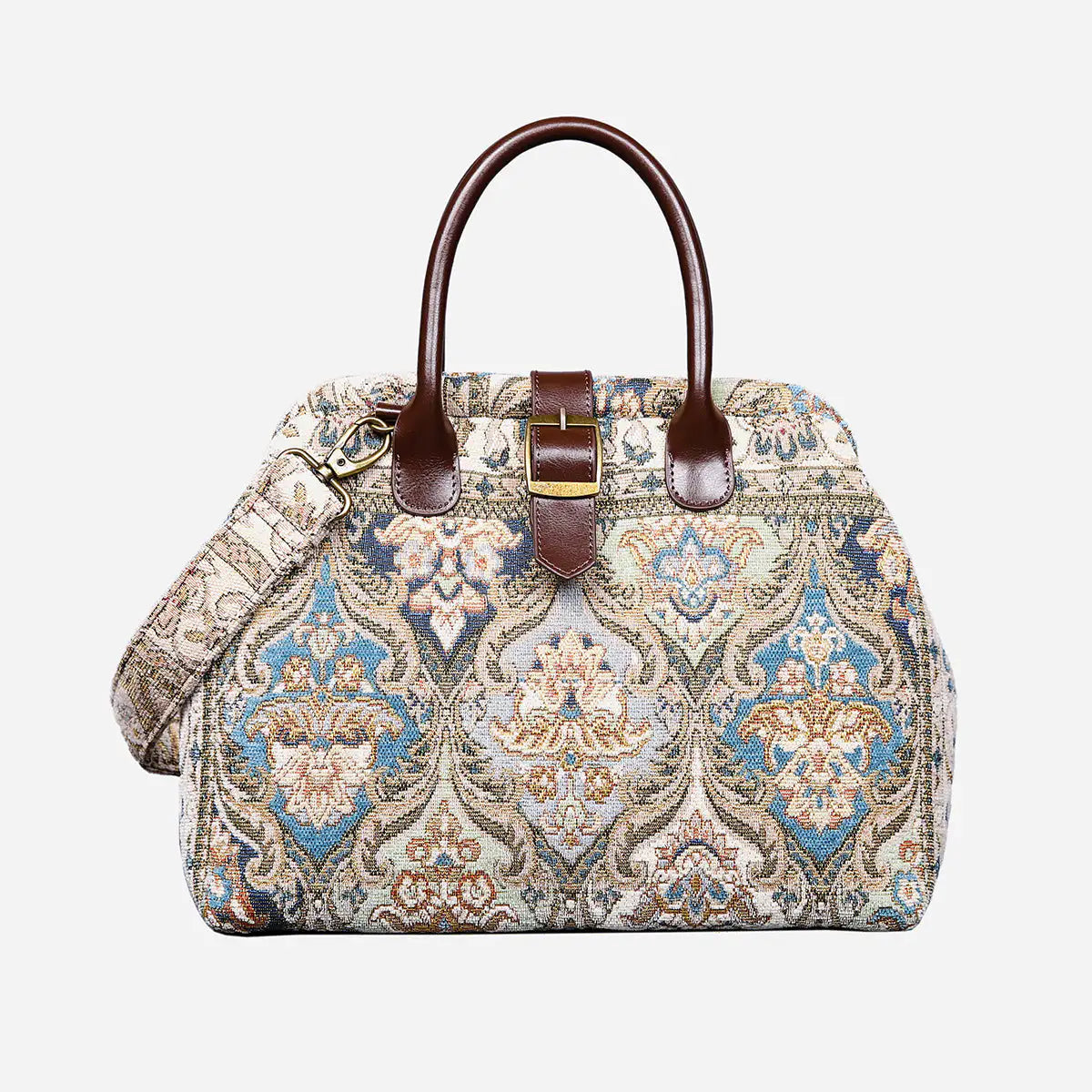 Golden Age Blue Carpet Handbag Purse carpet bag MCW Handmade main
