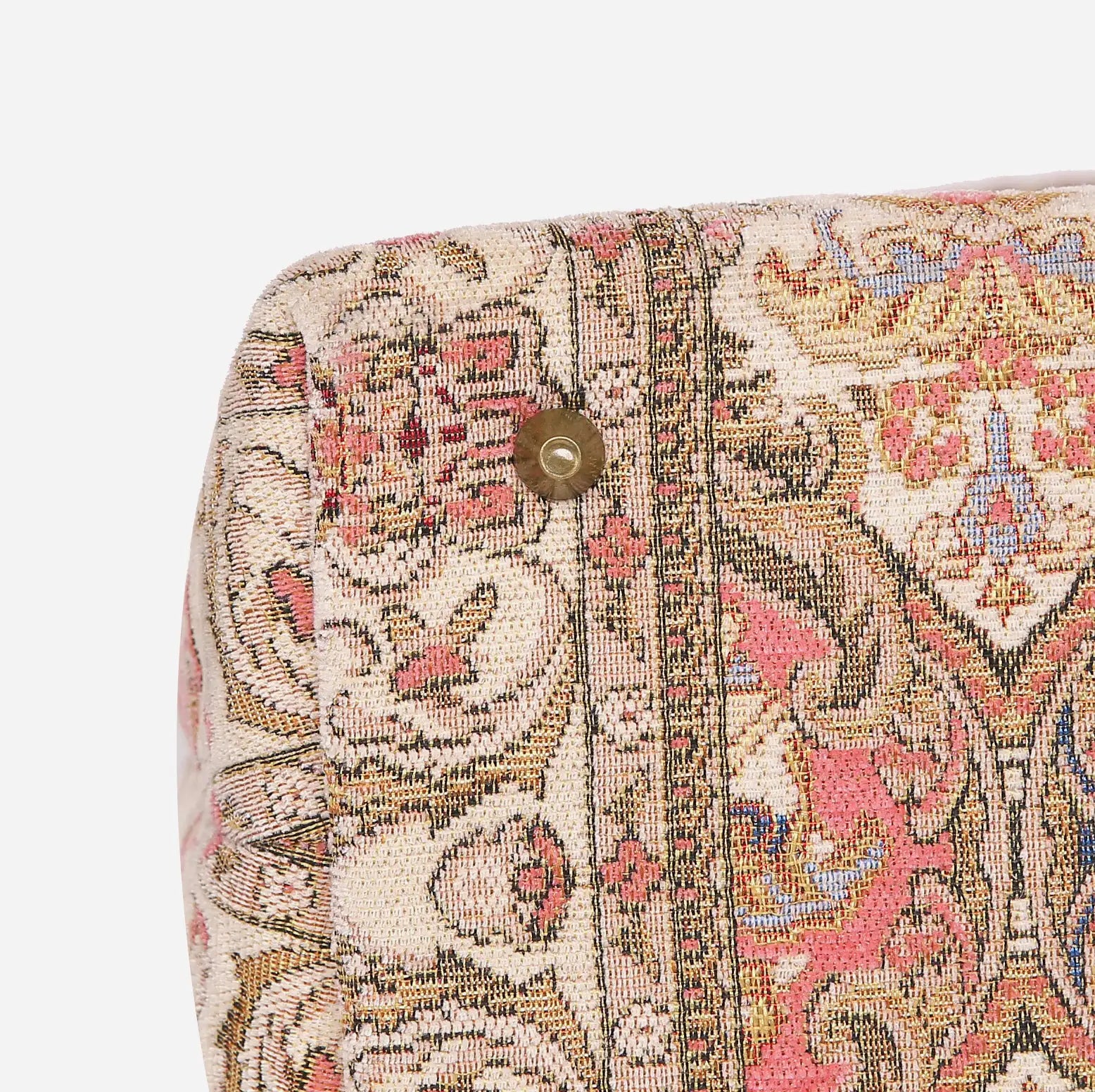 Golden Age Pink Mary Poppins Weekender Carpetbag bottom
