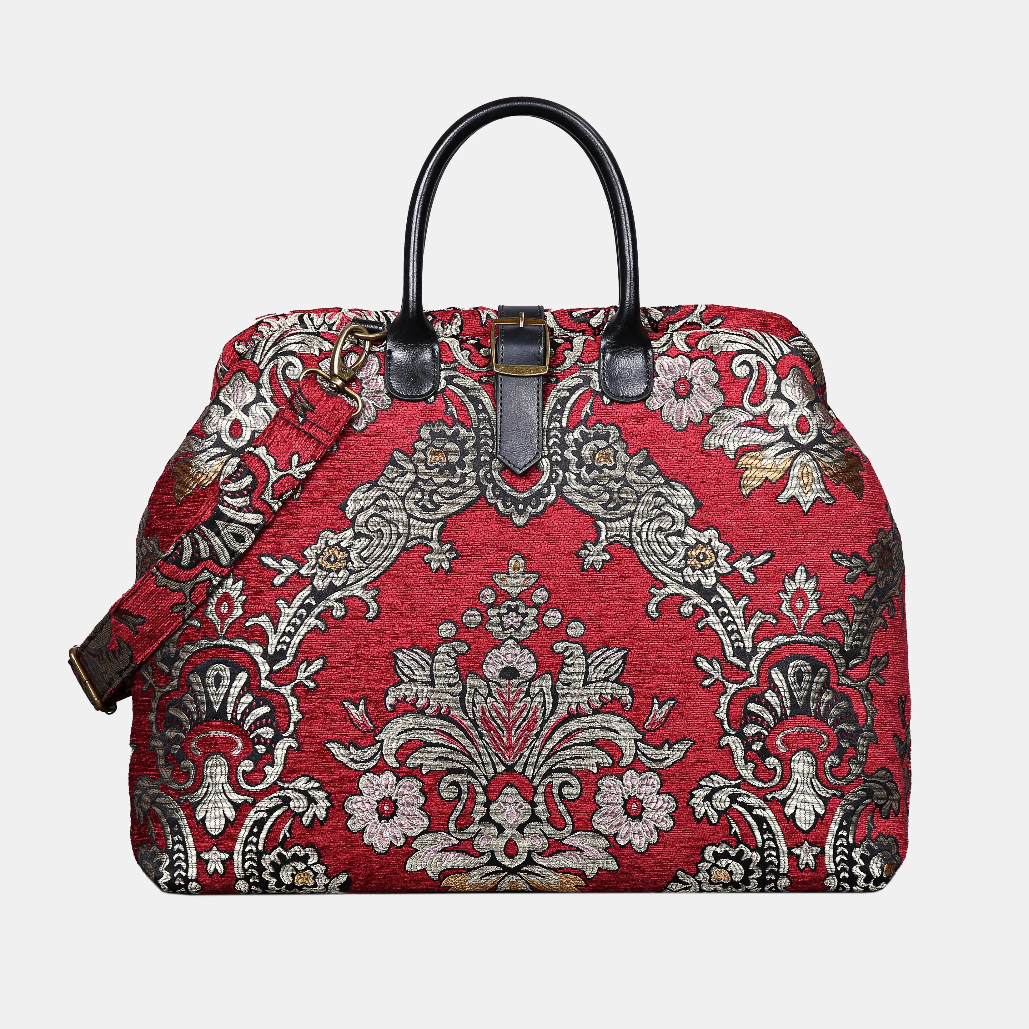 Griccia Red Mary Poppins Weekender Carpetbag of America main