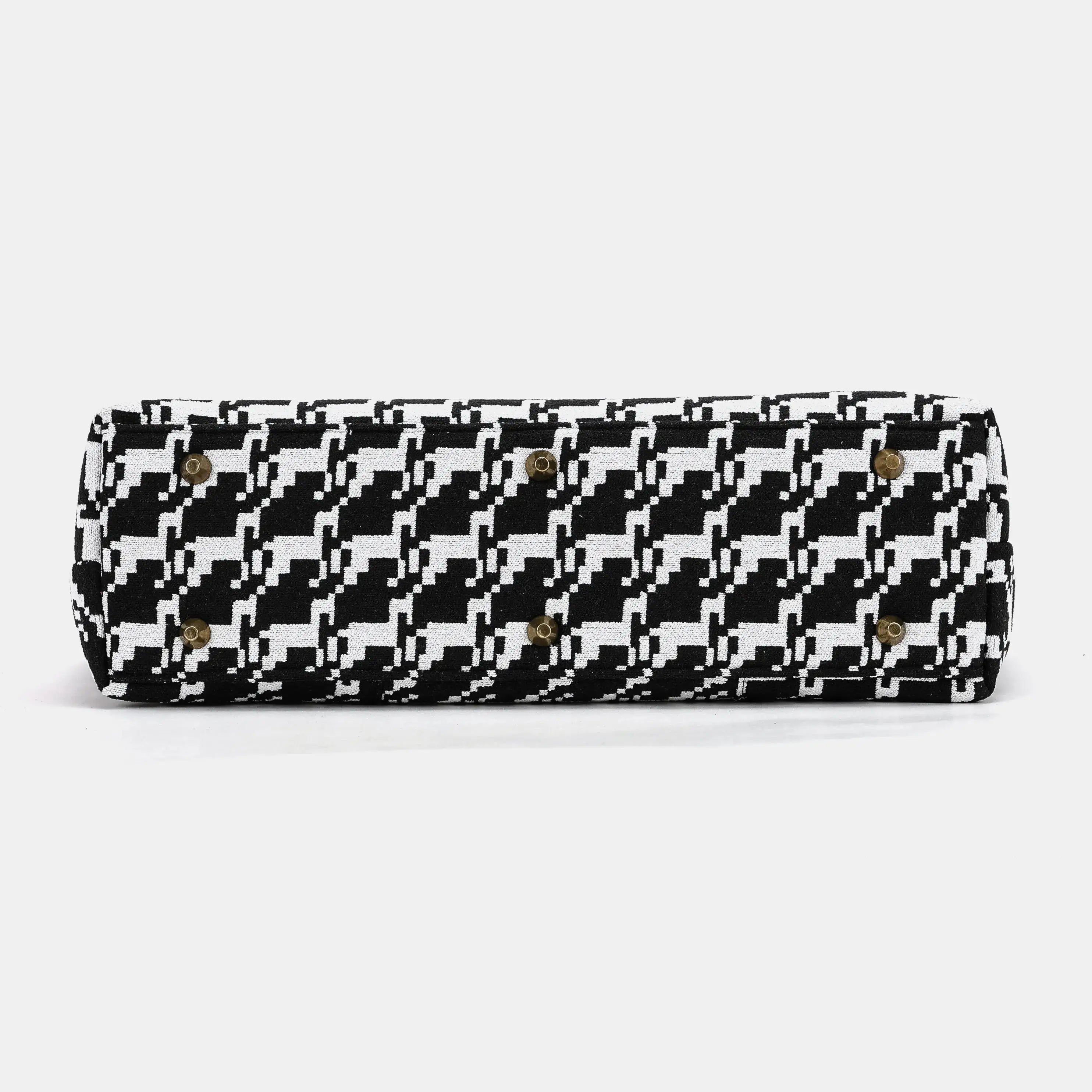 Houndstooth Laptop Work Bag of America bottom