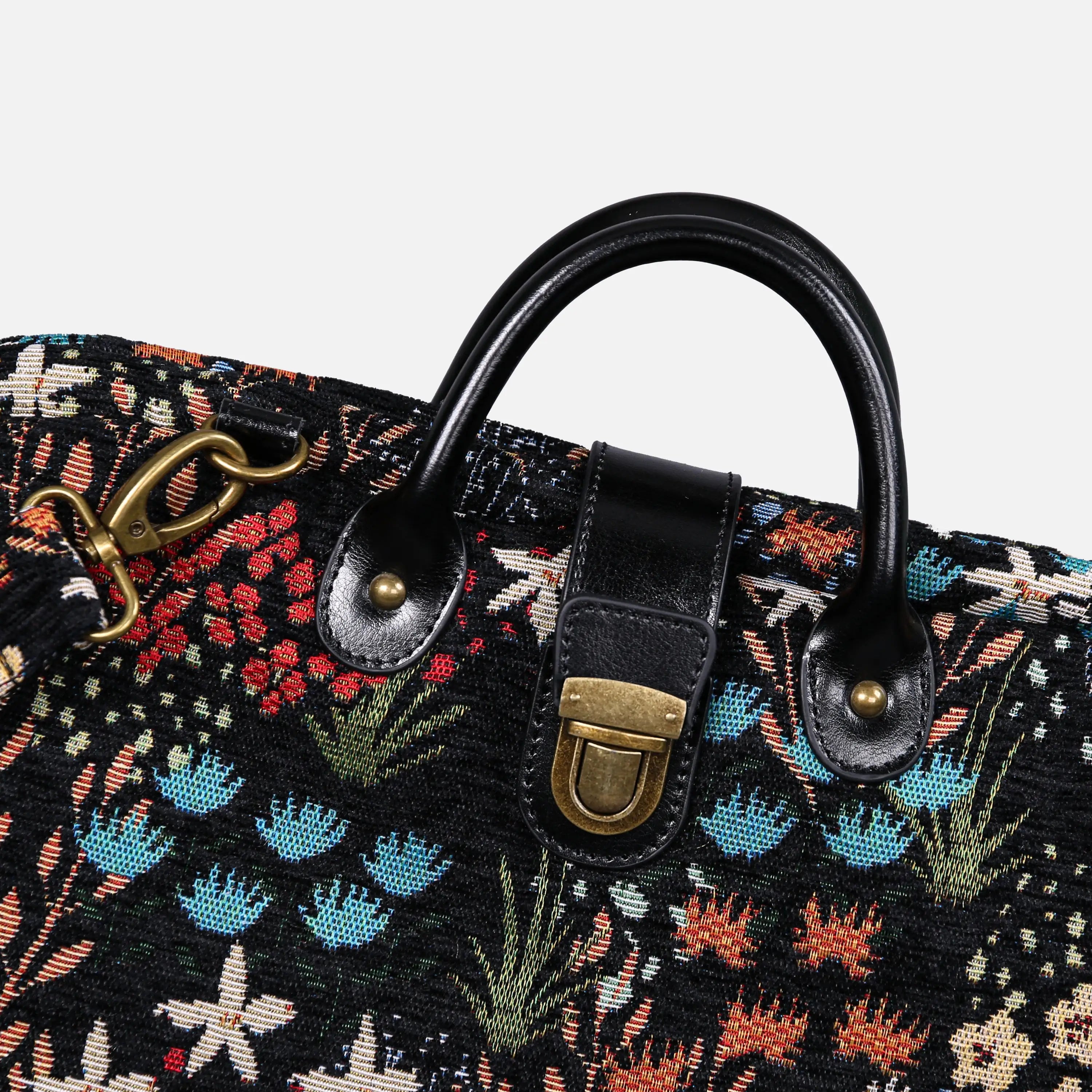 Night Garden carpet bag of America handle