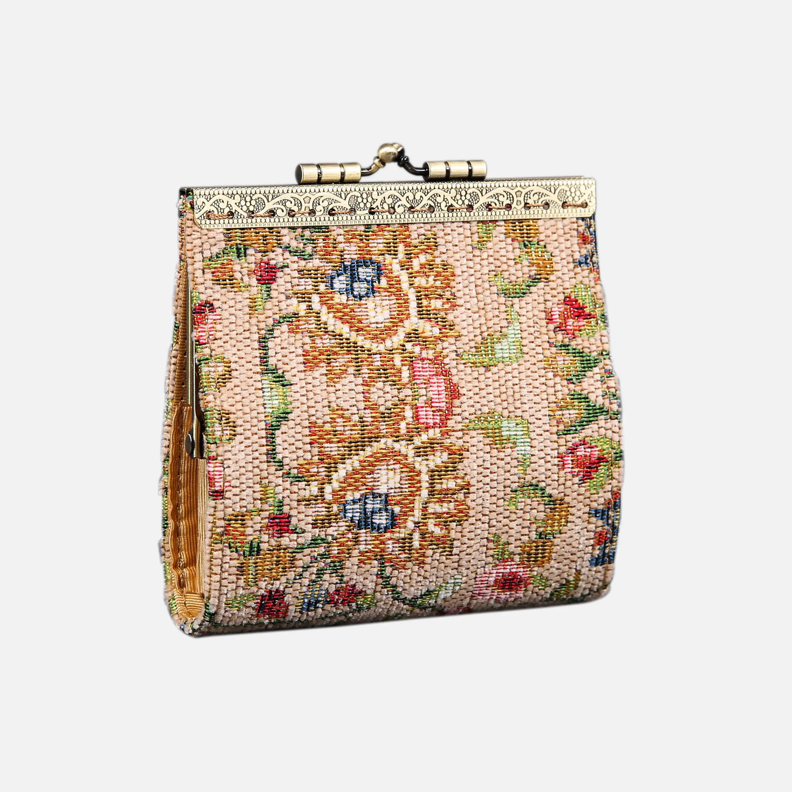 Oriental Beige Card Wallet of America 17 slotsmain