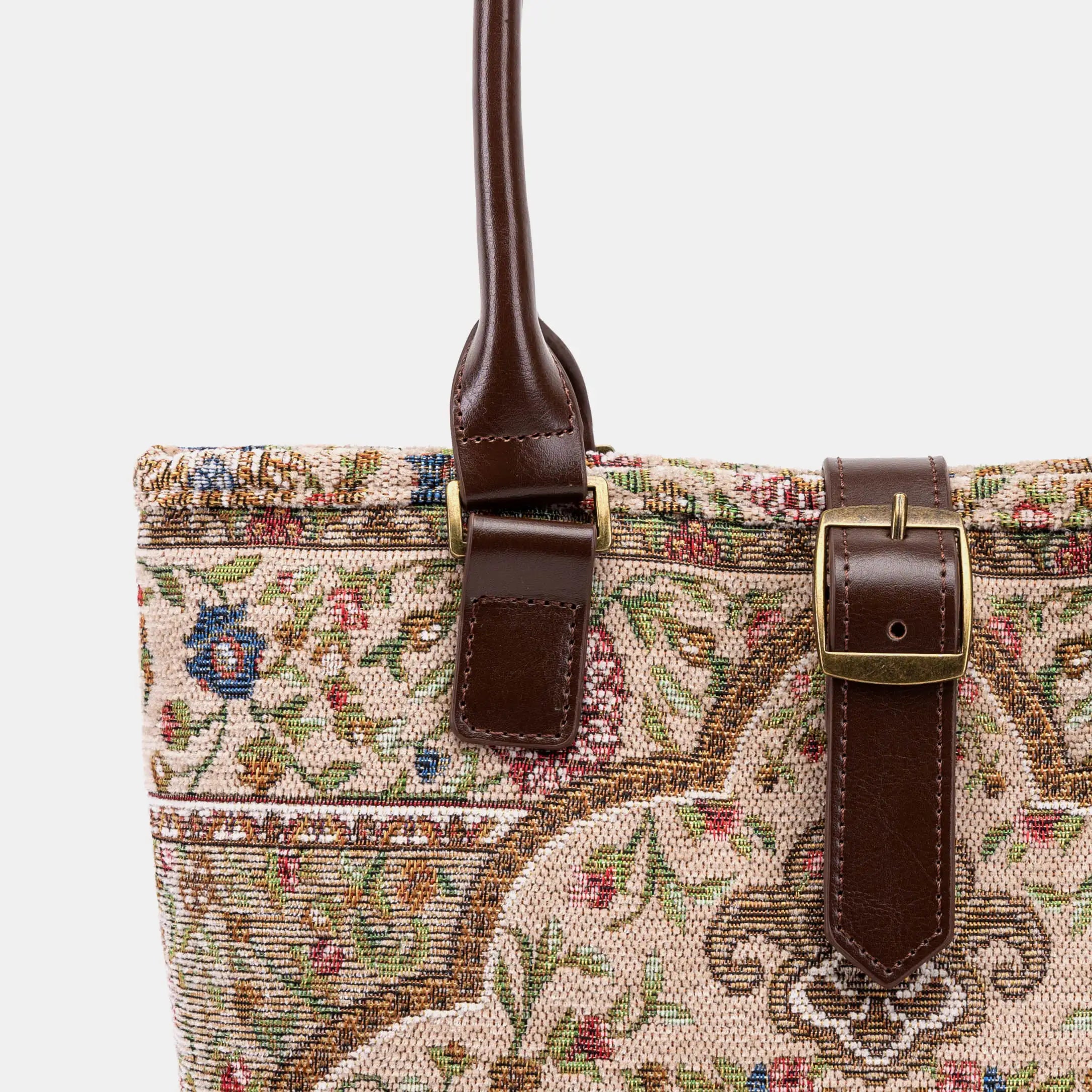 Oriental Beige Everyday Tote of America buckle