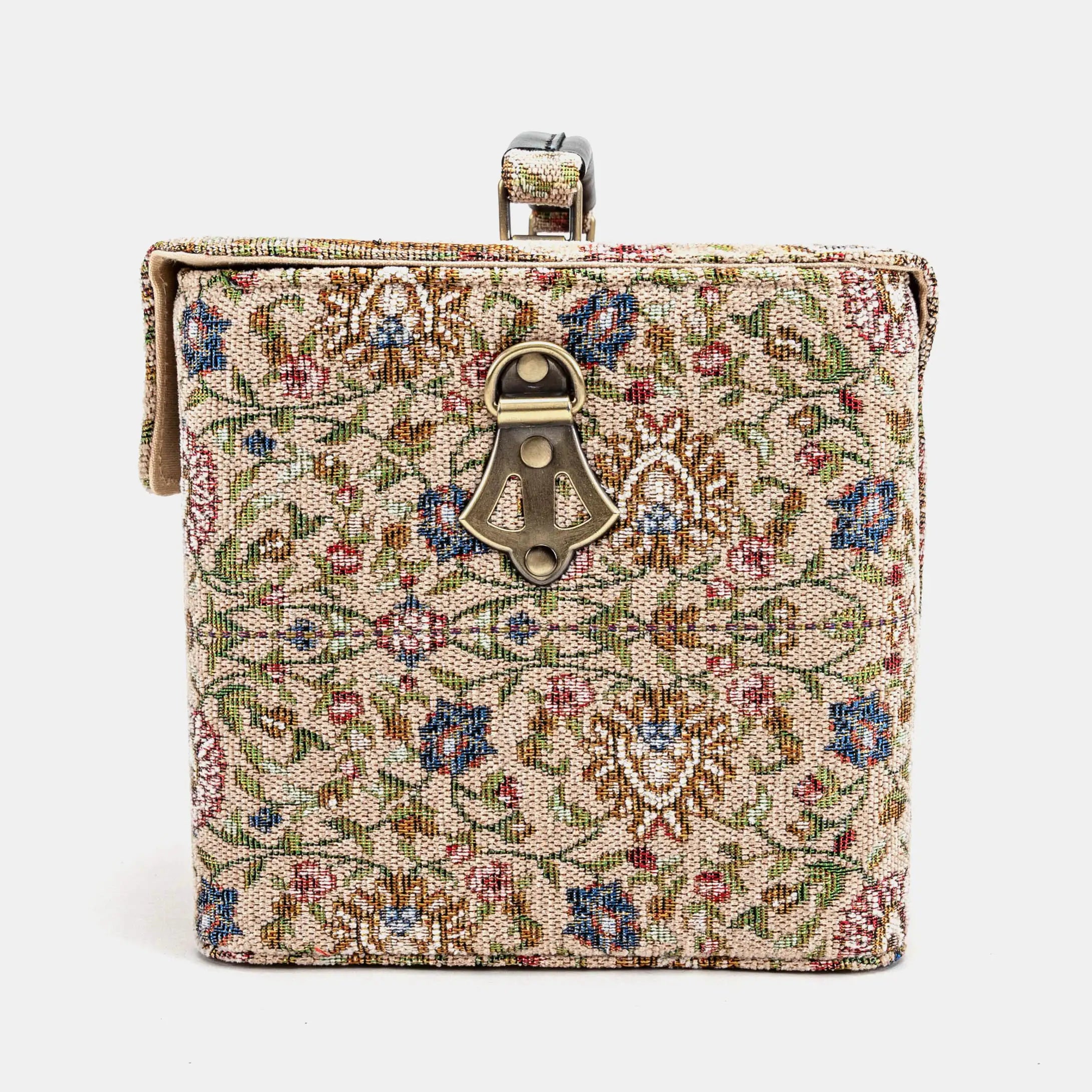 Oriental Beige Josephine Large Train Case side