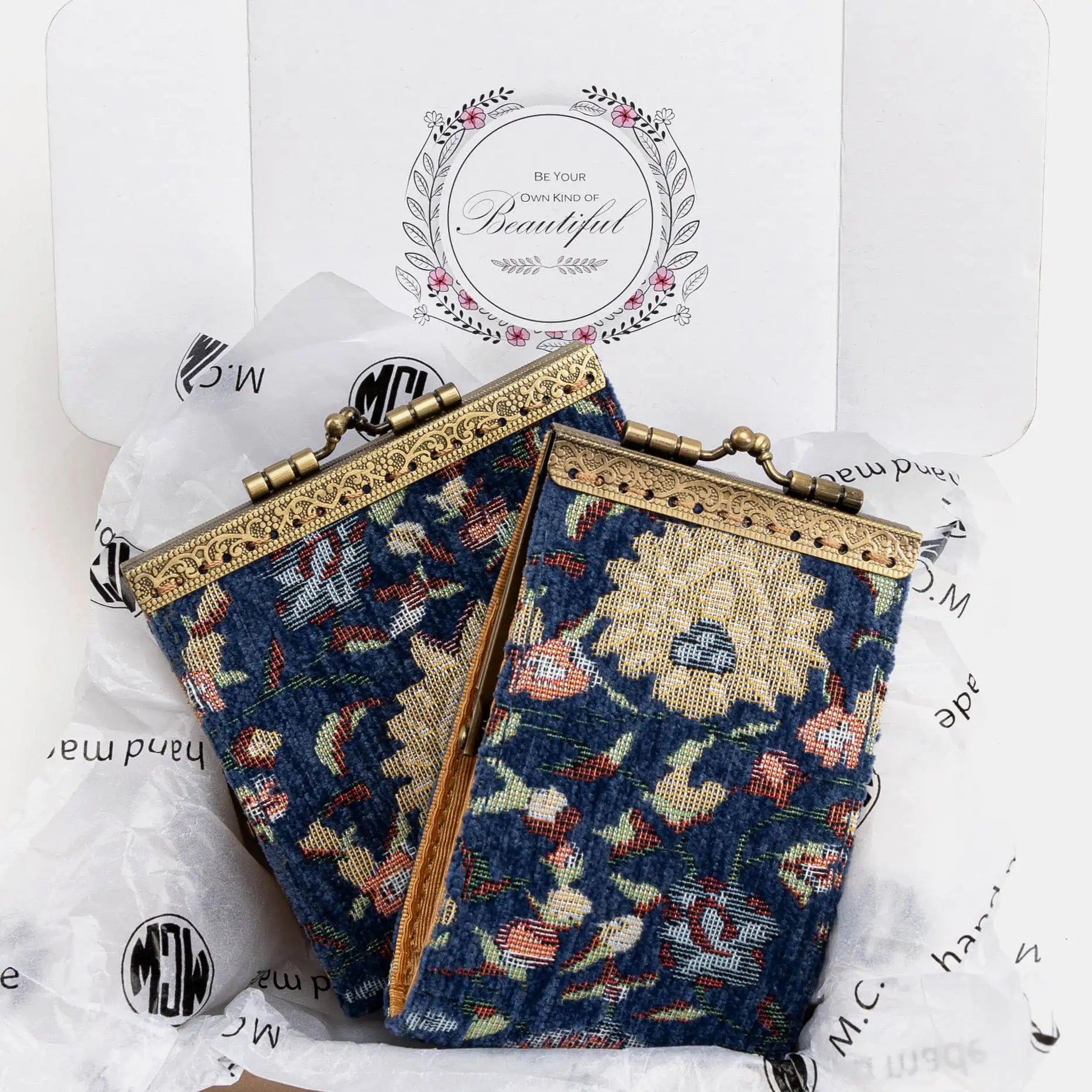 Oriental Blue Card Wallet of America package