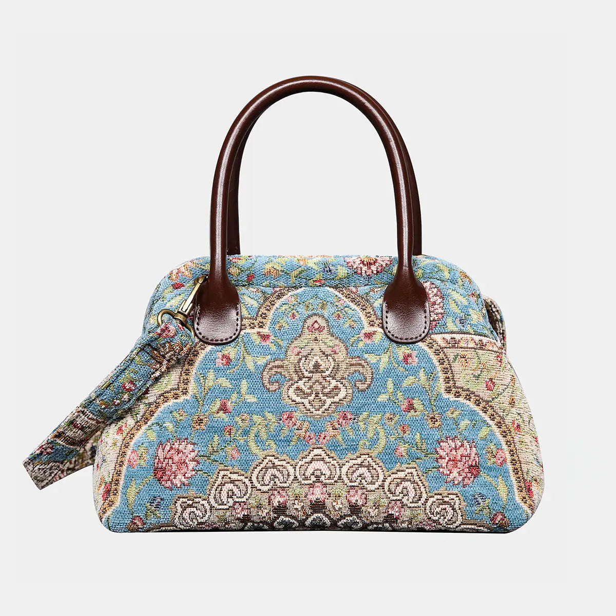 Oriental Blue Carpet Satchel Carpetbag of America main