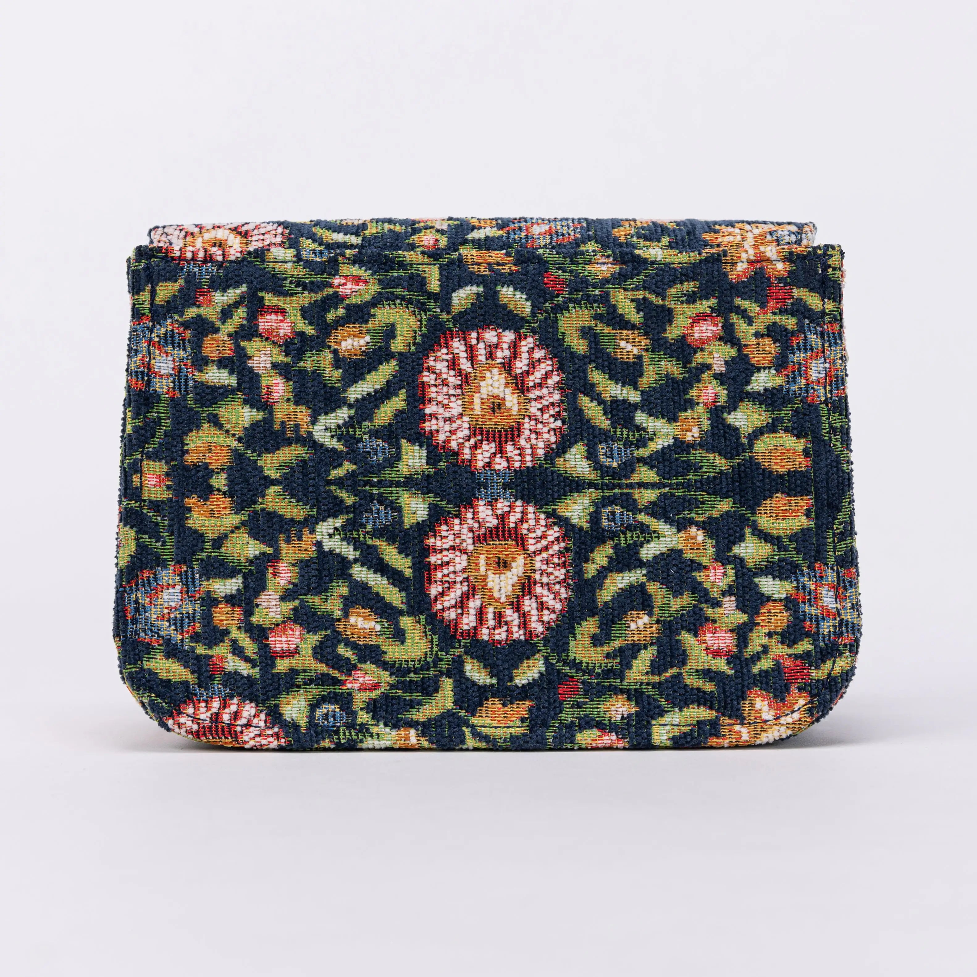 Oriental Navy Flap Crossbody Bag of America BACK