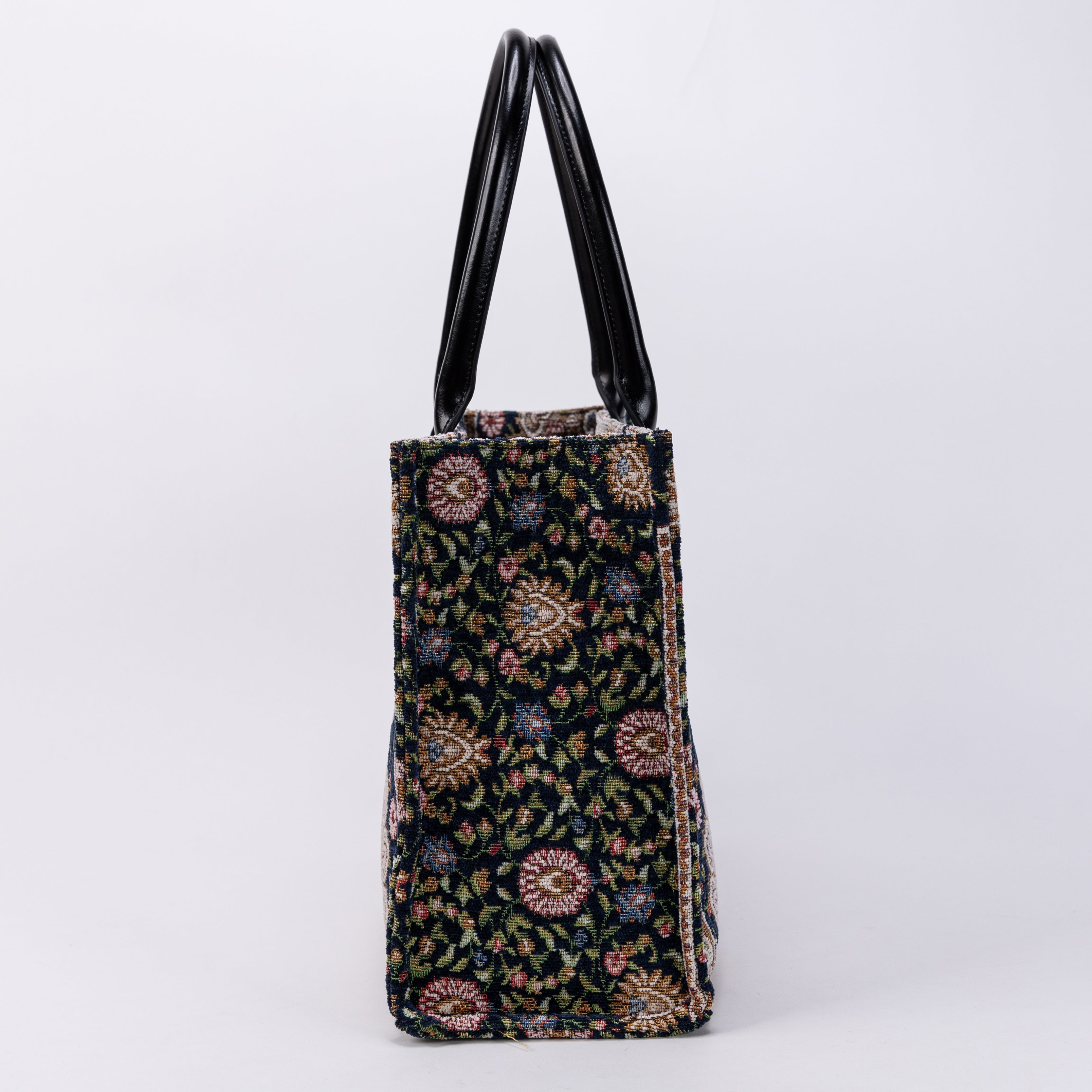Oriental Navy Laptop Work Tote of America side