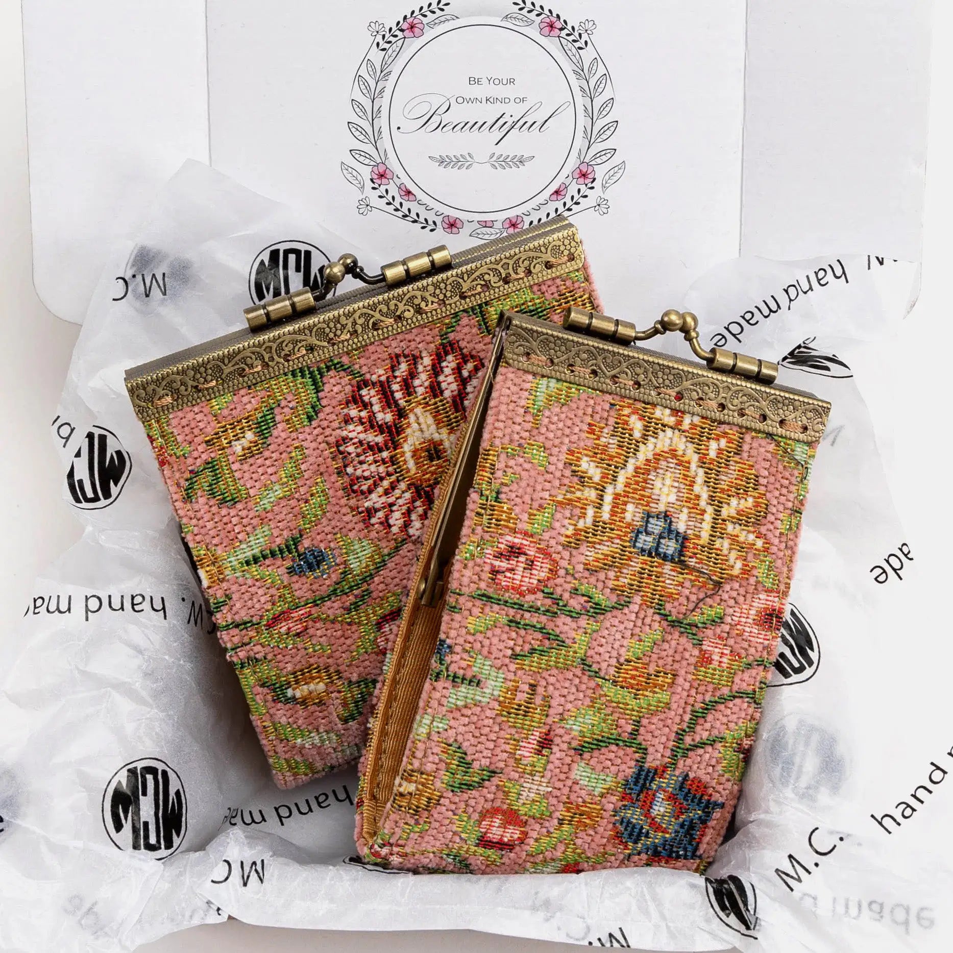 Oriental Pink Card Wallet of America package