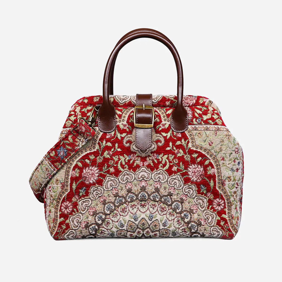 Oriental Wine Carpet Handbag Purse carpet bag MCW Handmade main