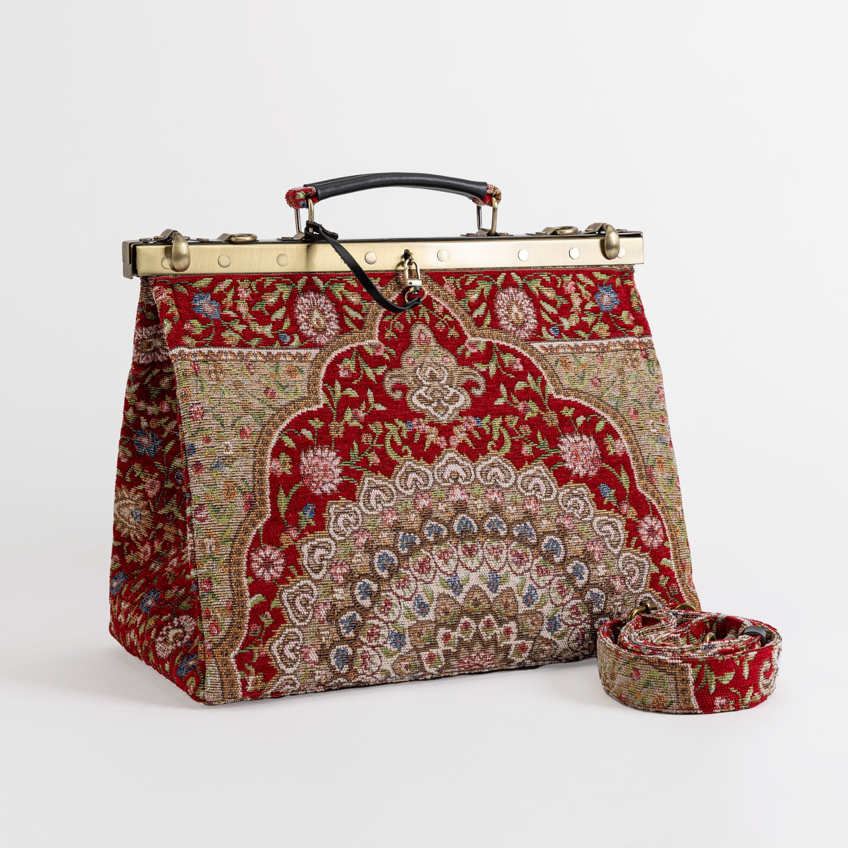 Oriental Red Celine Carpet Gladstone Bag of America main