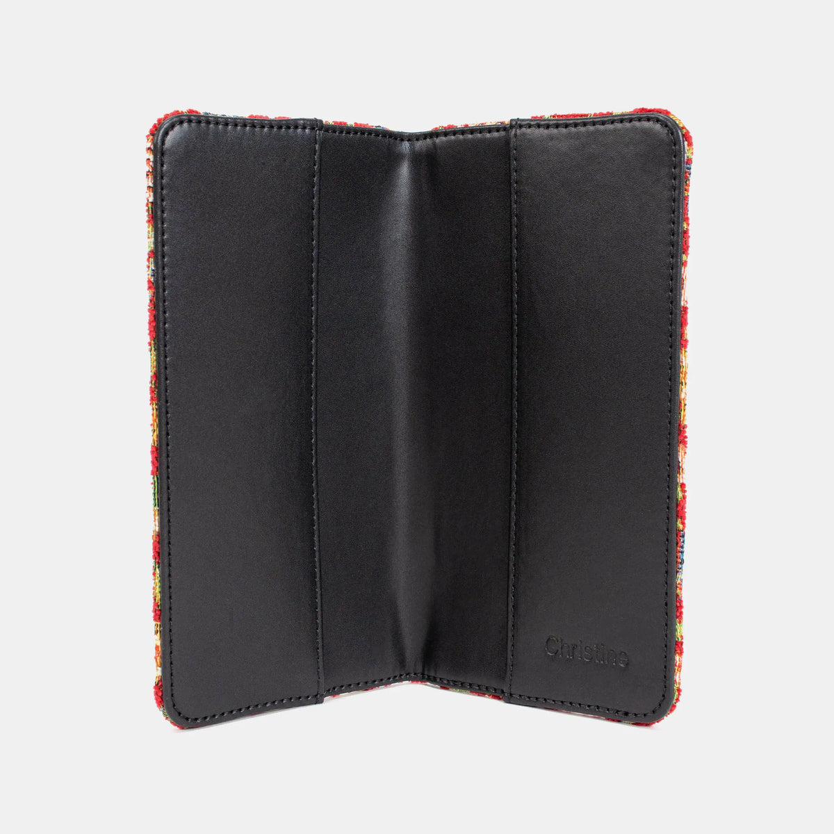 Oriental Red Checkbook Cover of America inside