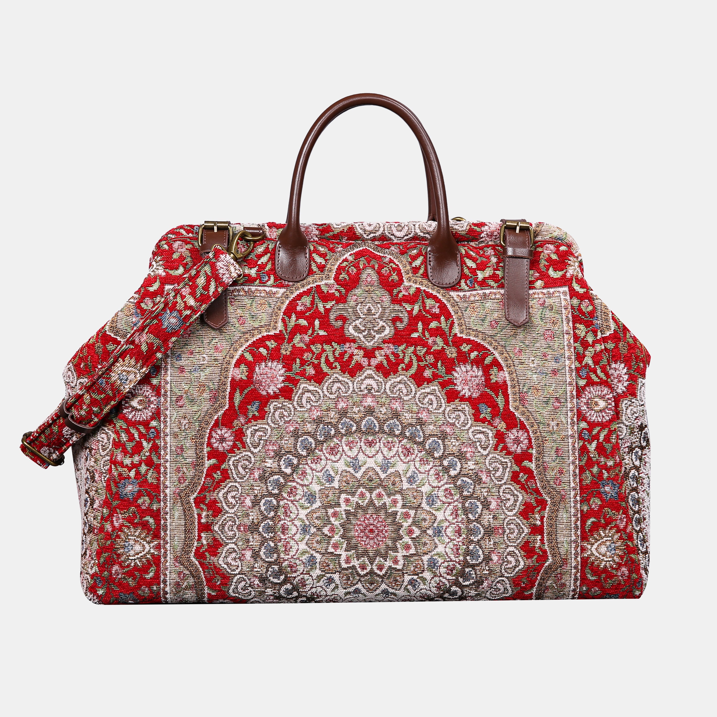 Oriental Red Large Carpetbag of America main
