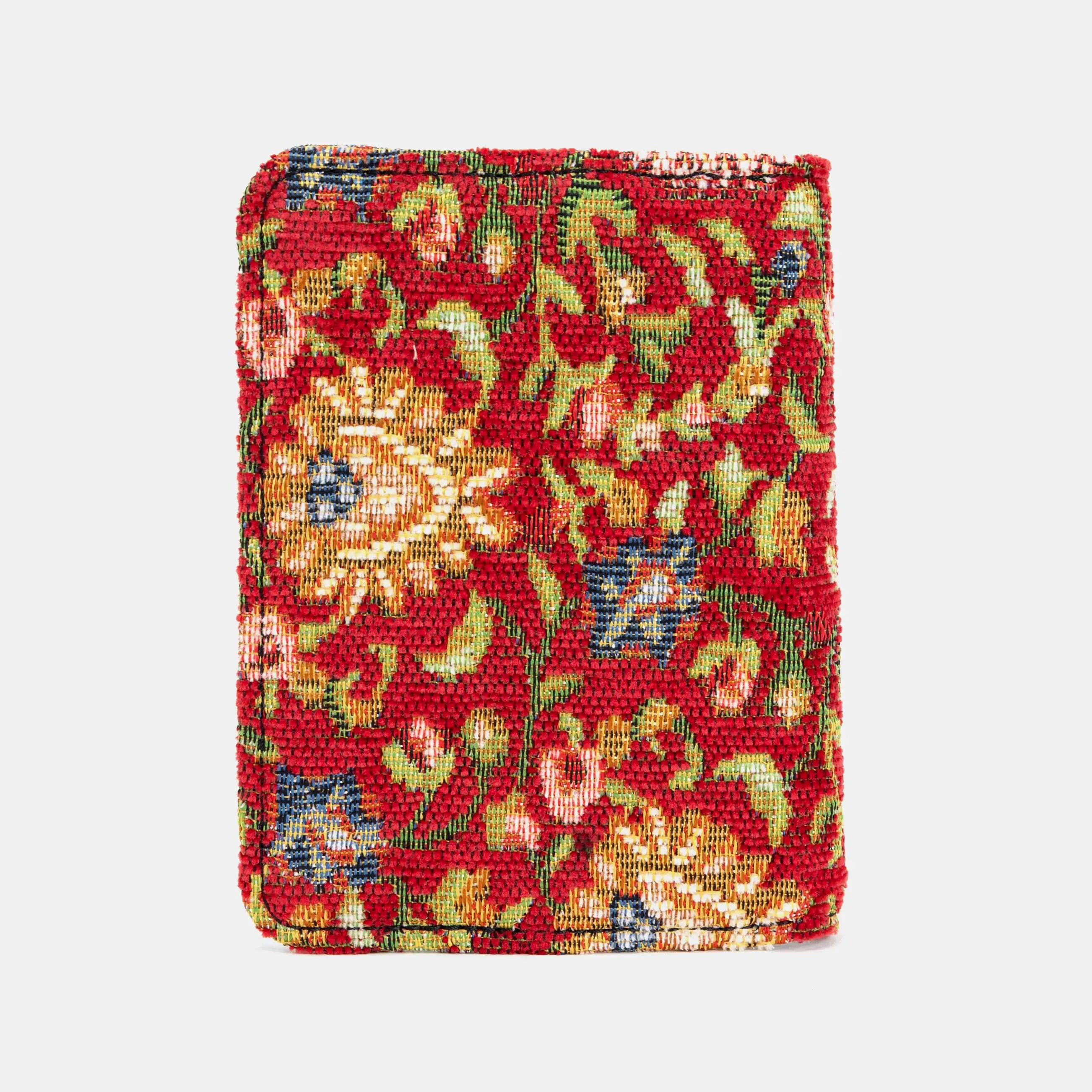 Oriental Red Passport Cover of America back
