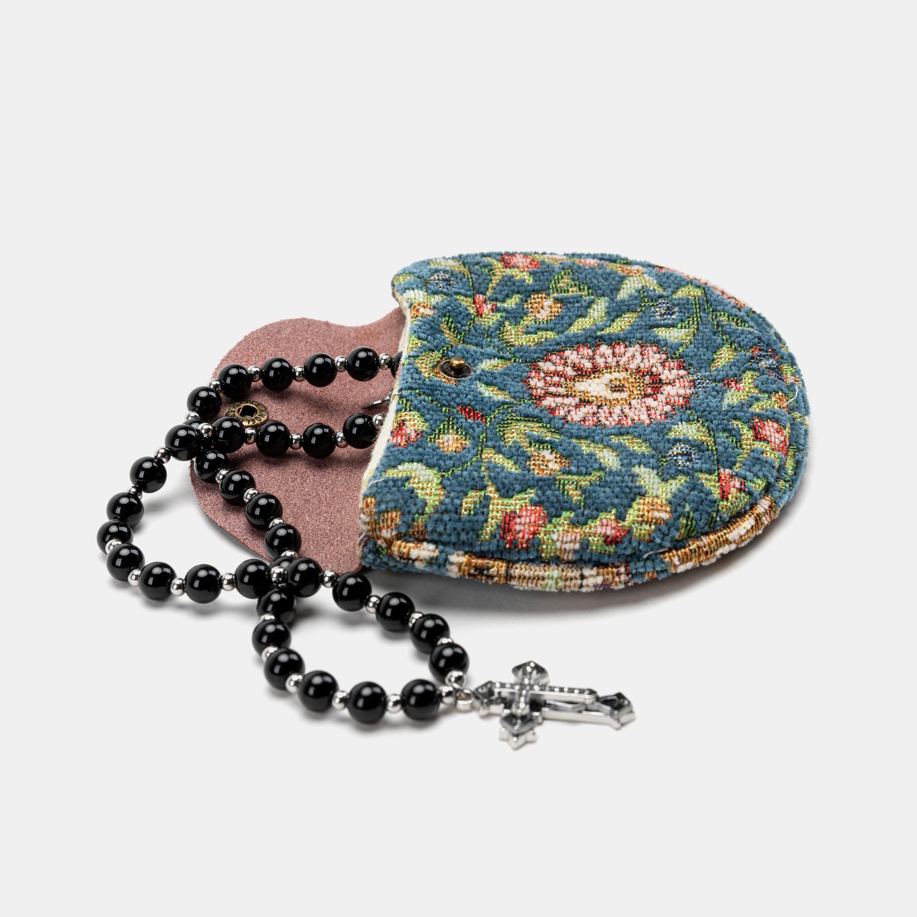 Oriental Series Rosary Bag Carpetbag of America BLUE