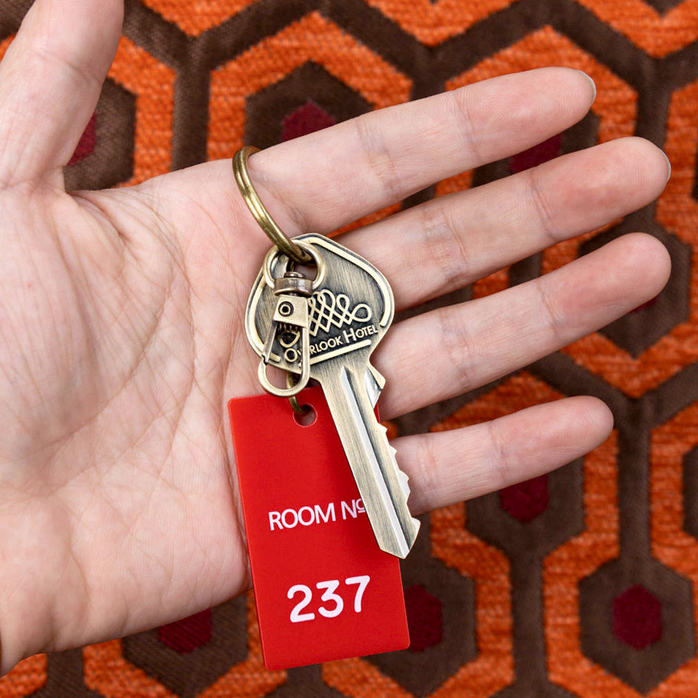 Overlook Hotel “The Shining” Room 237 Keychain Bag Charm Small of America front
