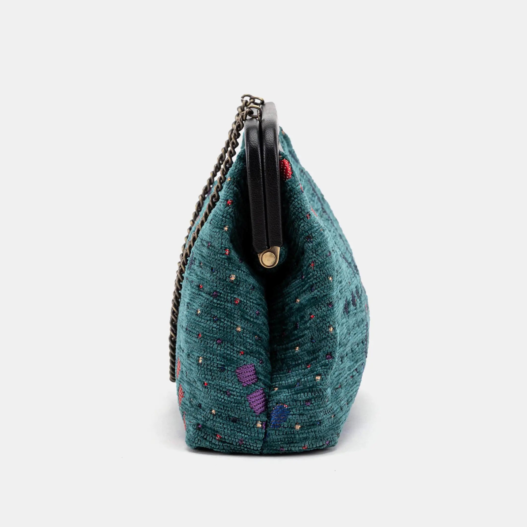 PDX Portland Airport Alma Evening Clutch Carpet Bag side