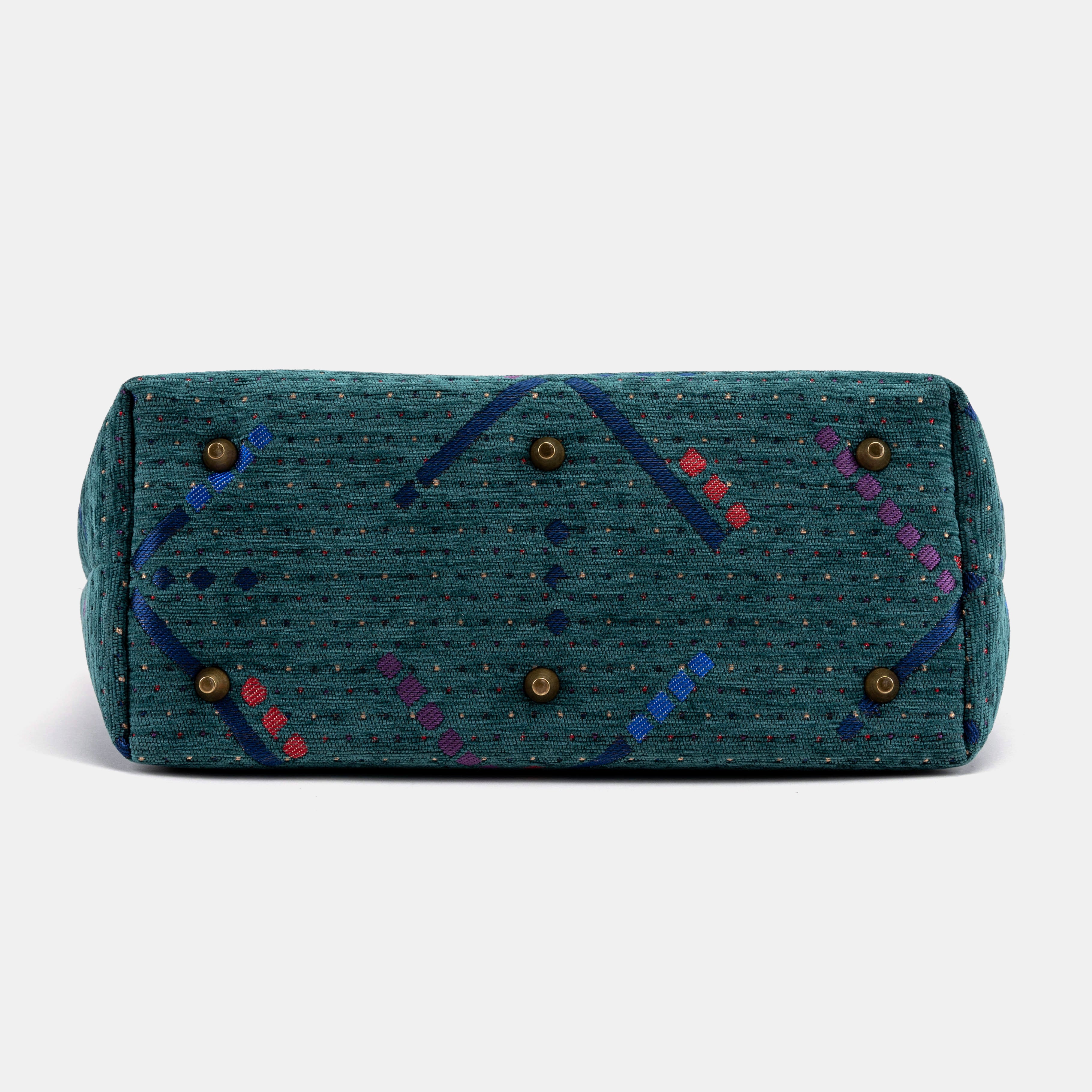 PDX Portland Airport Tote Shopper Carpetbag of America bottom