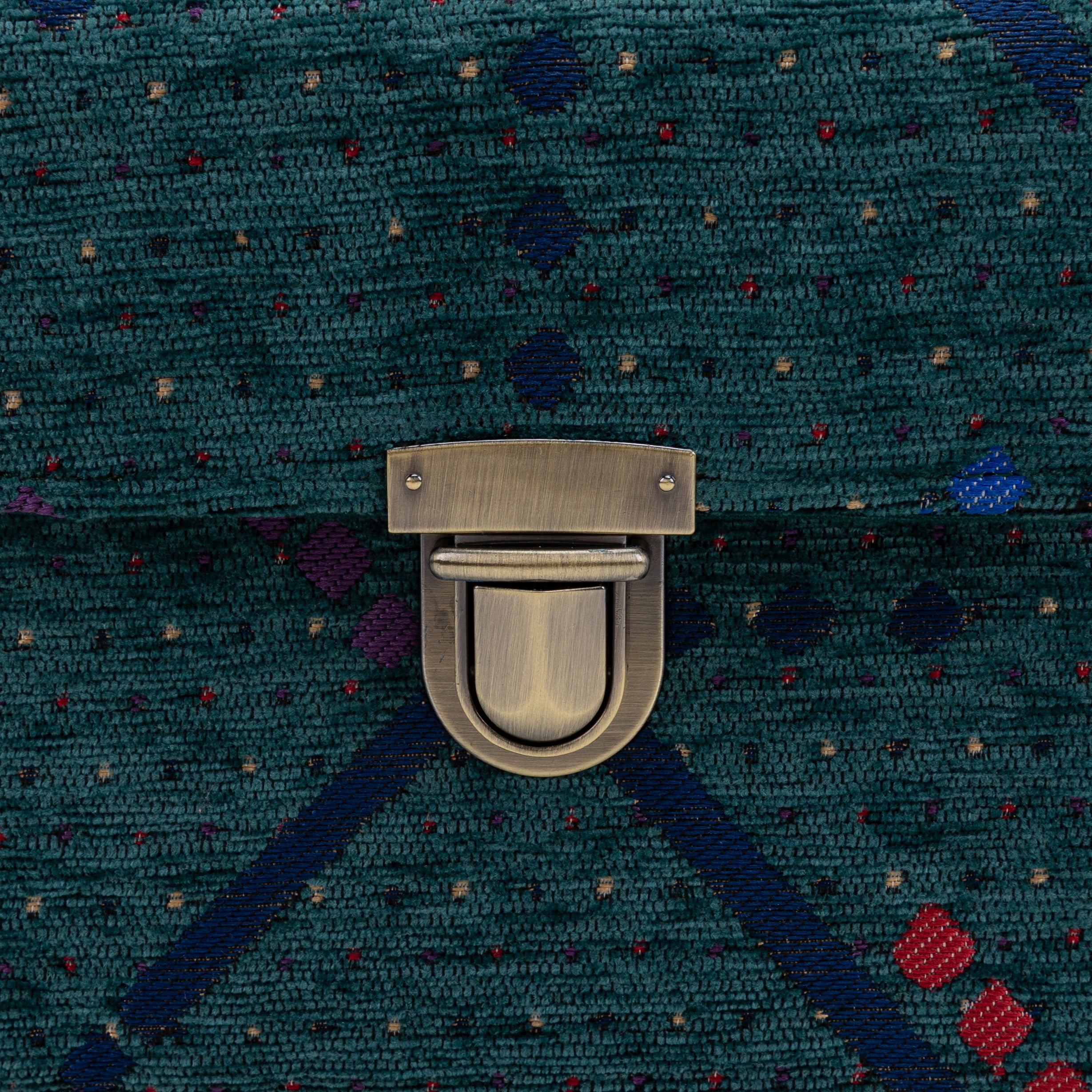 PDX Portland Airport Clara Medium Train Case Purse of America tuck lock