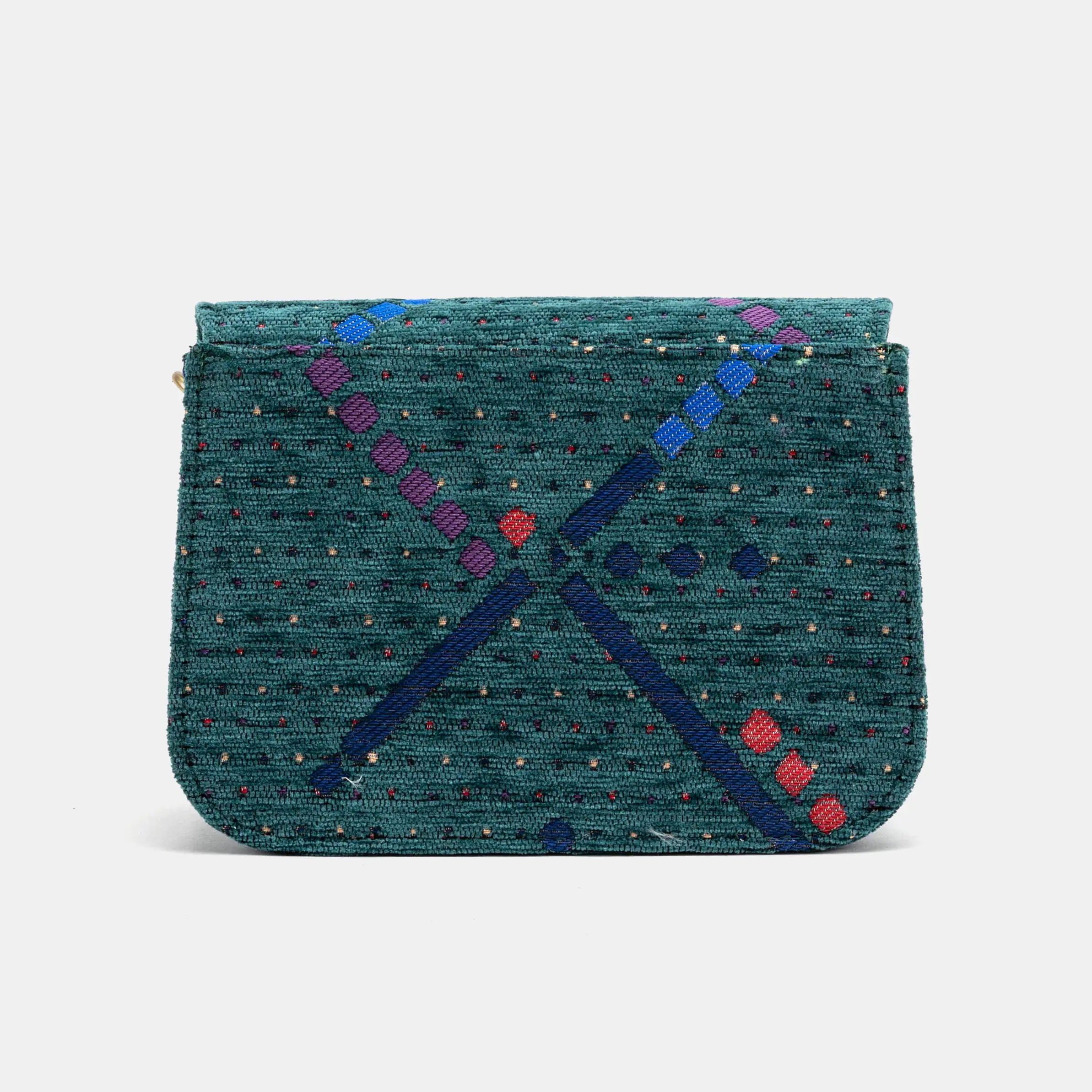 PDX Portland Airport Flap Crossbody Bag of America back