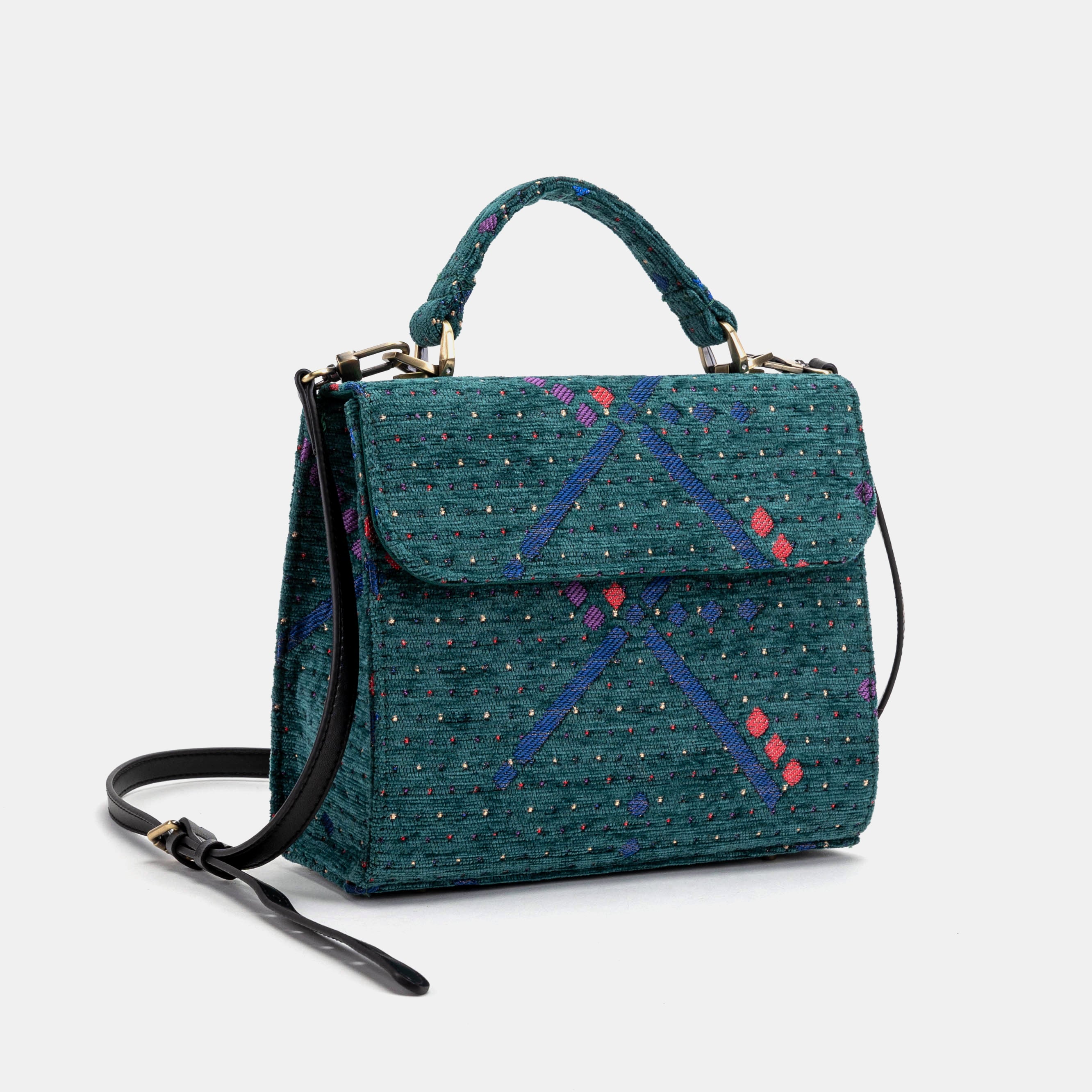 PDX Portland Airport Flap Satchel of America with shoulder strap