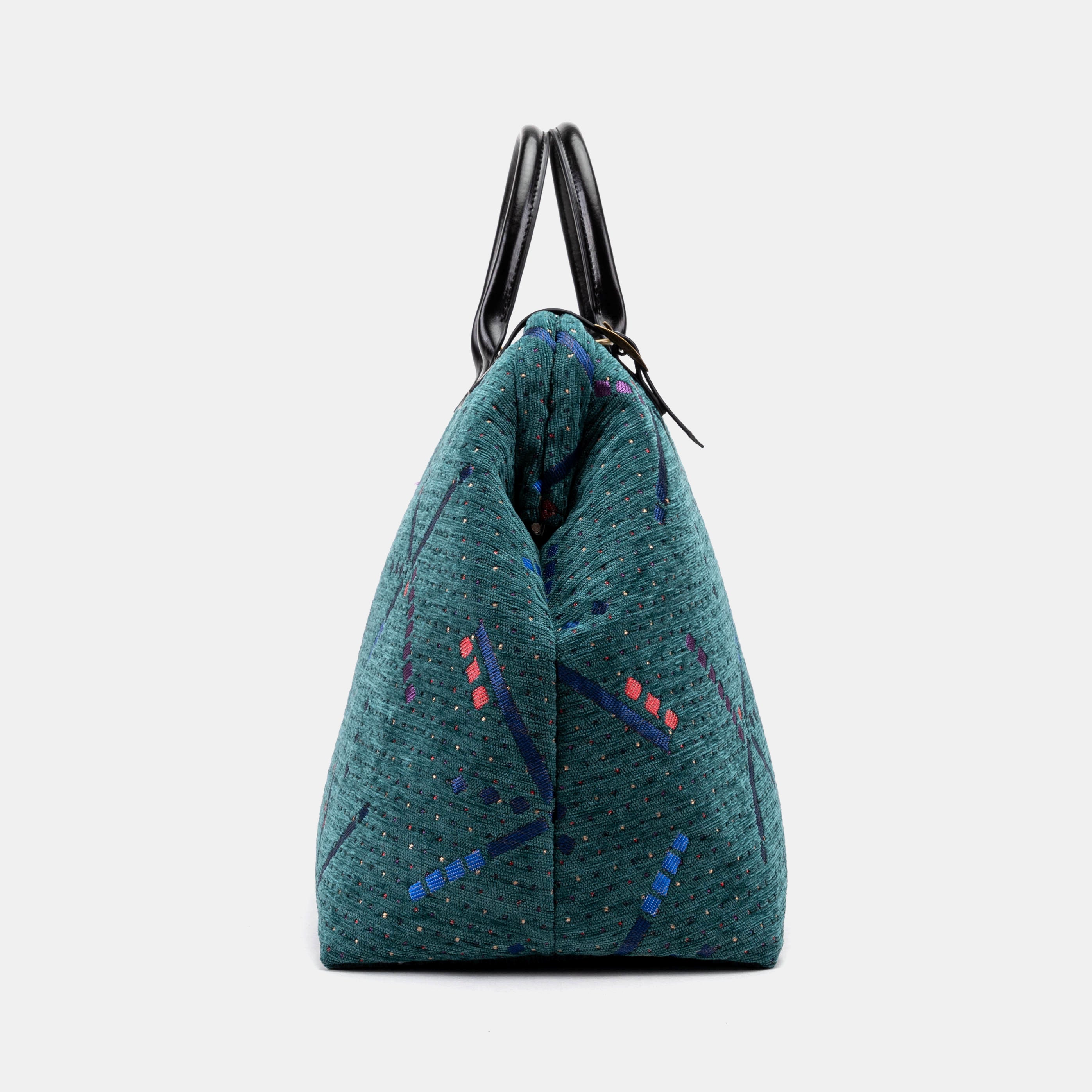 PDX Portland Airport Large Carpetbag Carpetbag of America side