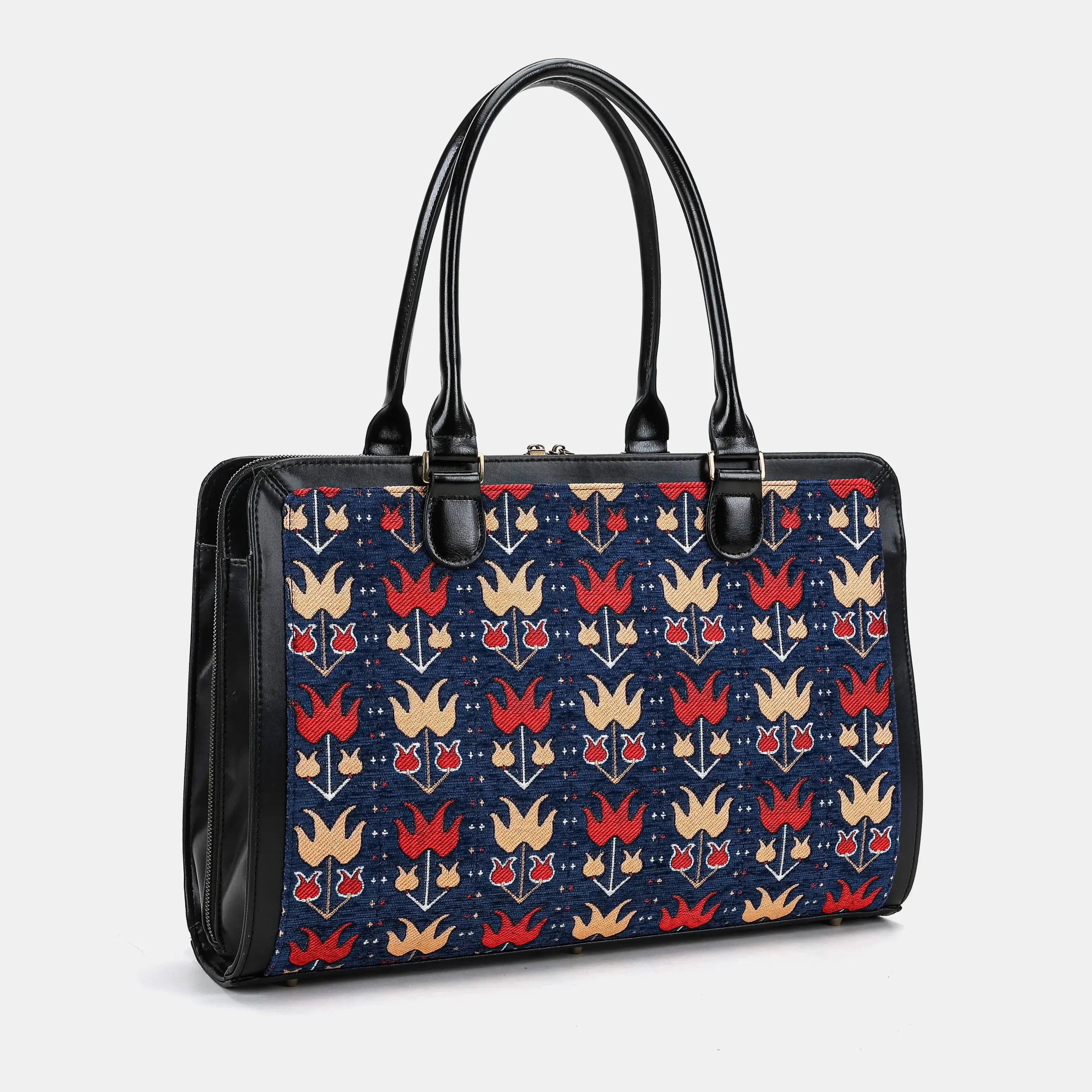 Poppy Bloom Business Tote of America front